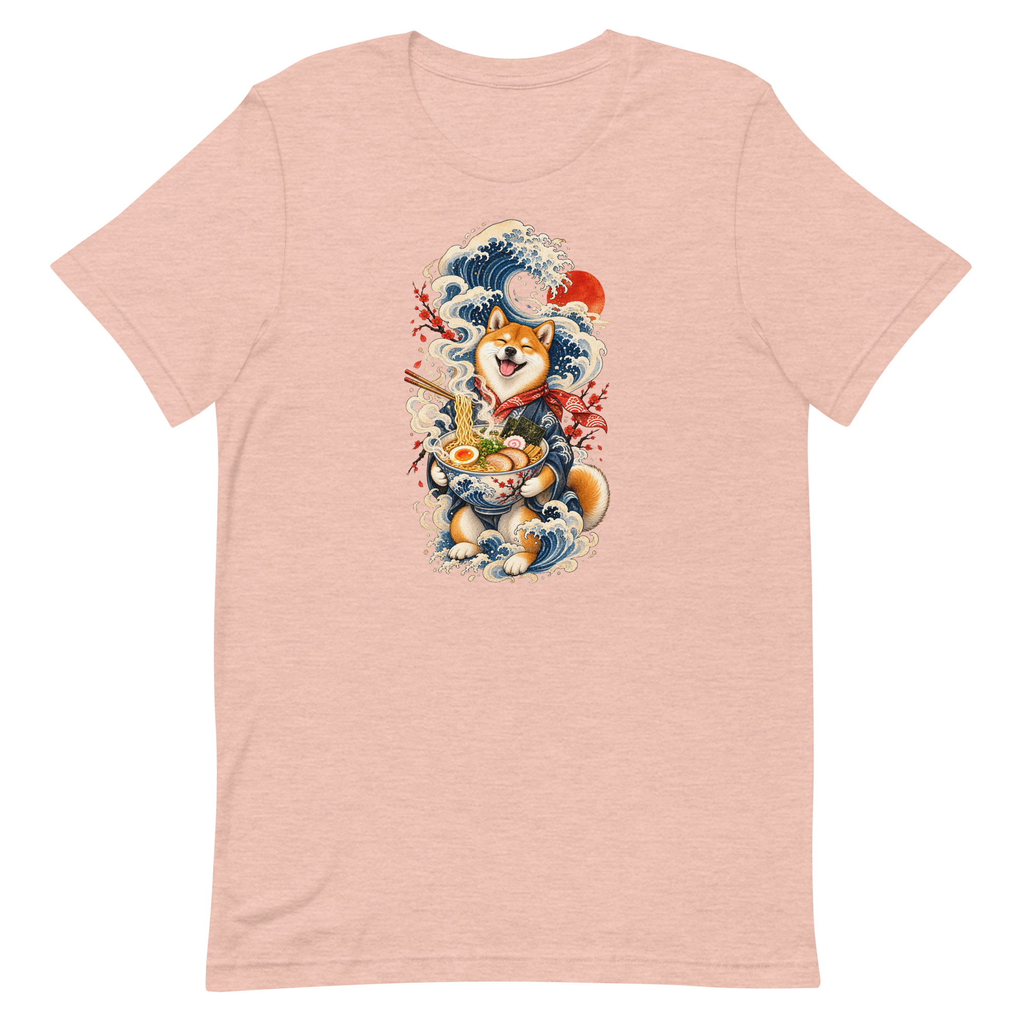 Shiba Inu Ramen Great Wave Japanese Food Art, Japanese Art Tee, Mythology Gift - Image 33