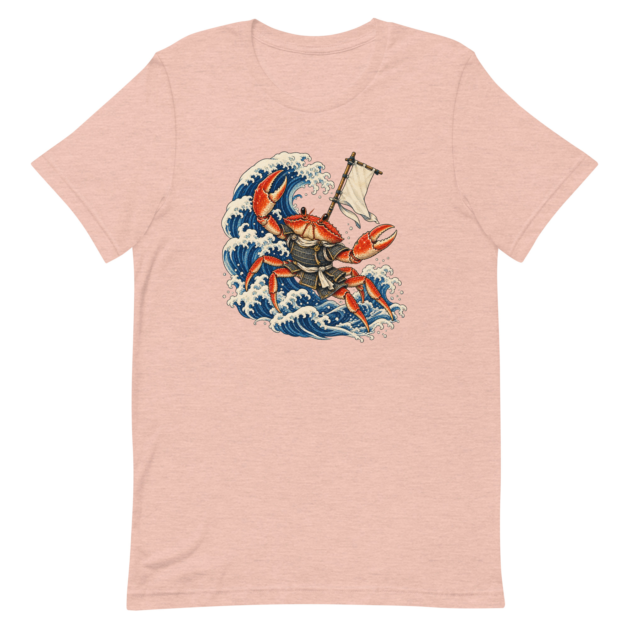 Samurai Crab Great Wave Japanese Warrior Art, Japanese Art Tee, Mythology Gift - Image 35