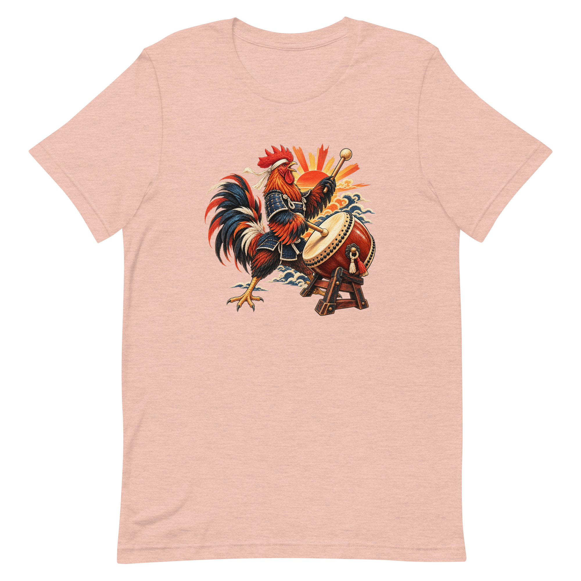 Rooster Samurai Taiko Drum Japanese Art, Japanese Art Tee, Mythology Gift - Image 35
