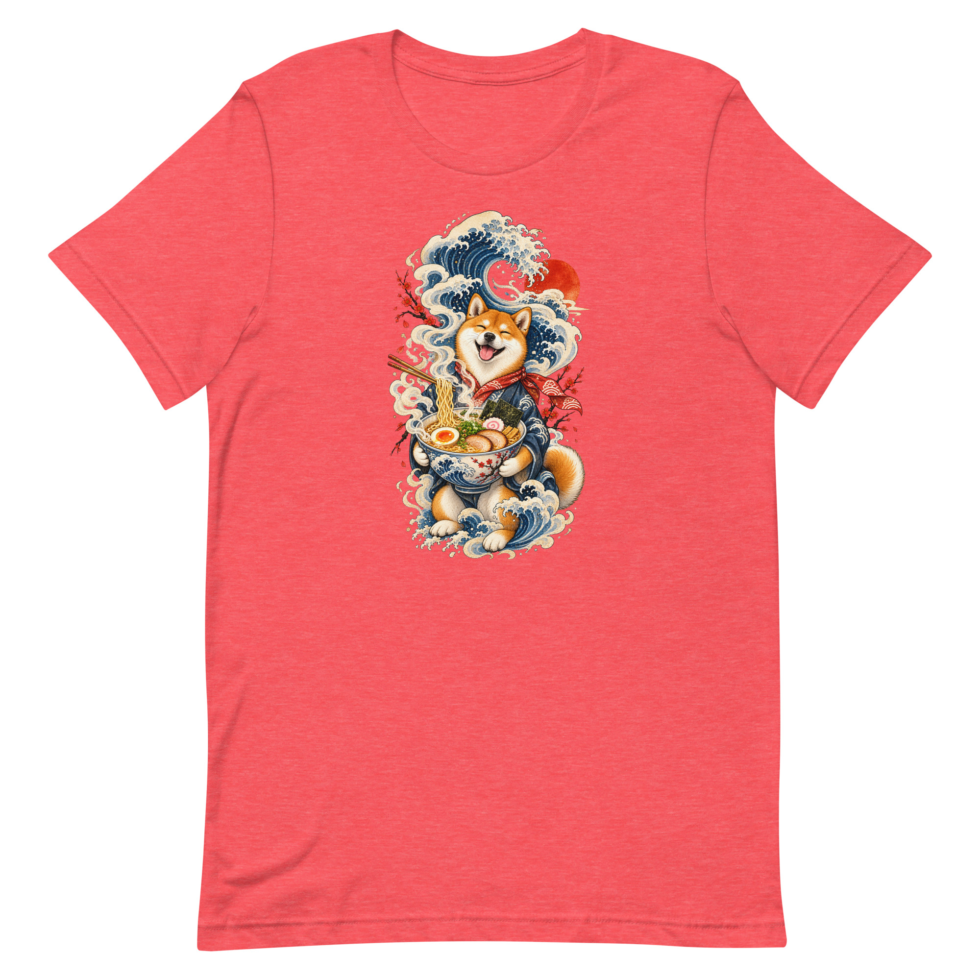 Shiba Inu Ramen Great Wave Japanese Food Art, Japanese Art Tee, Mythology Gift - Image 69