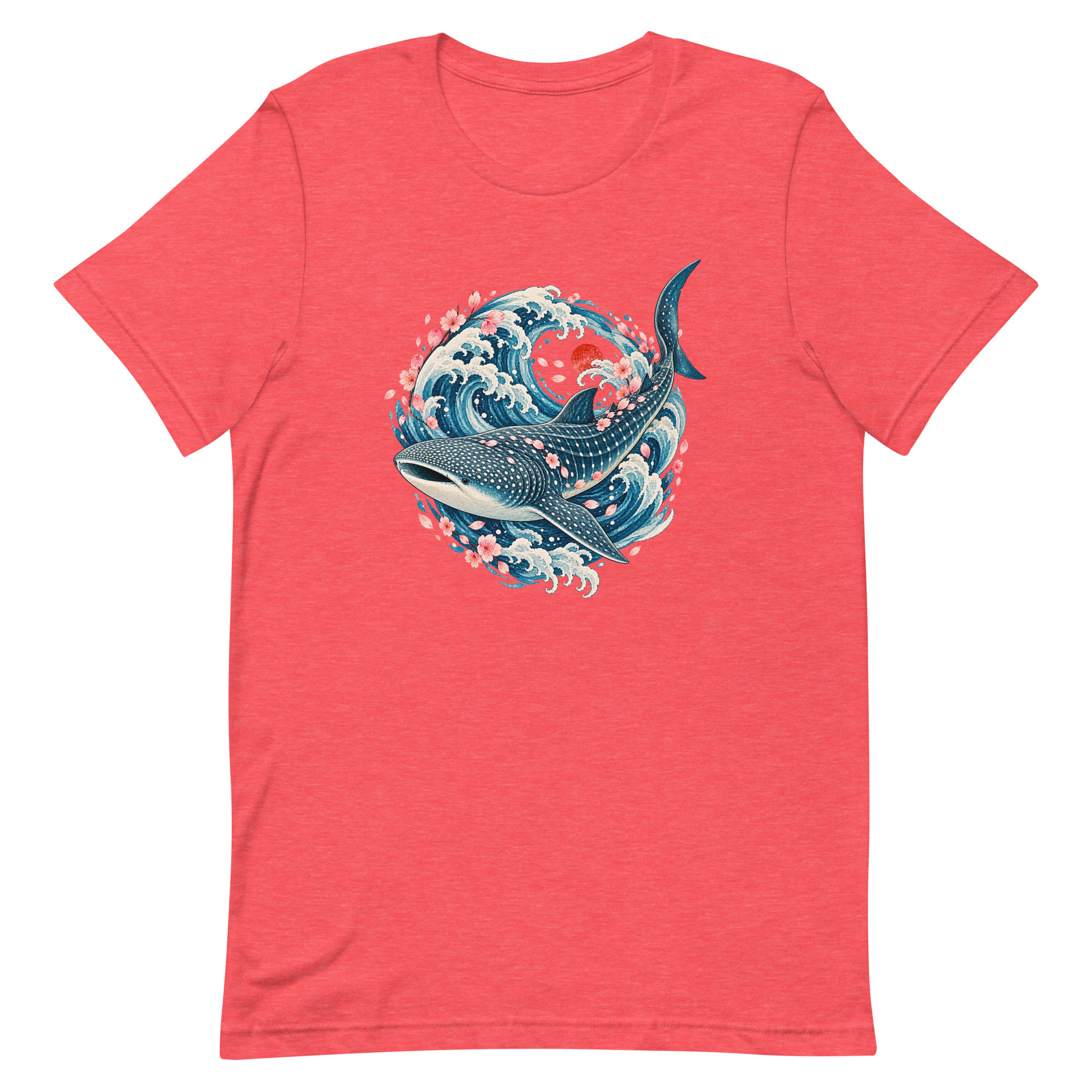 Whale Shark Sakura Current Japanese Art, Japanese Art Tee, Mythology Gift - Image 71