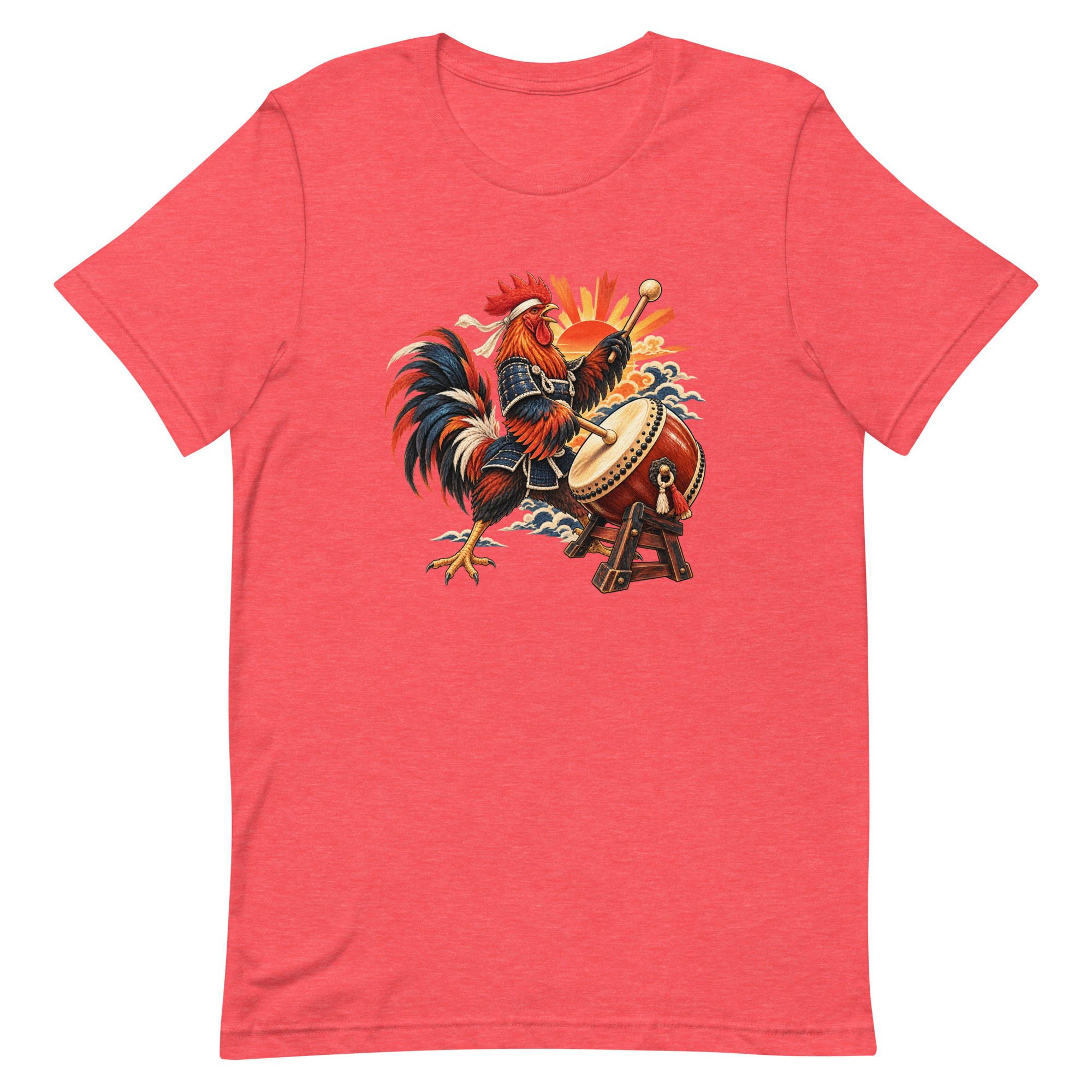 Rooster Samurai Taiko Drum Japanese Art, Japanese Art Tee, Mythology Gift - Image 71