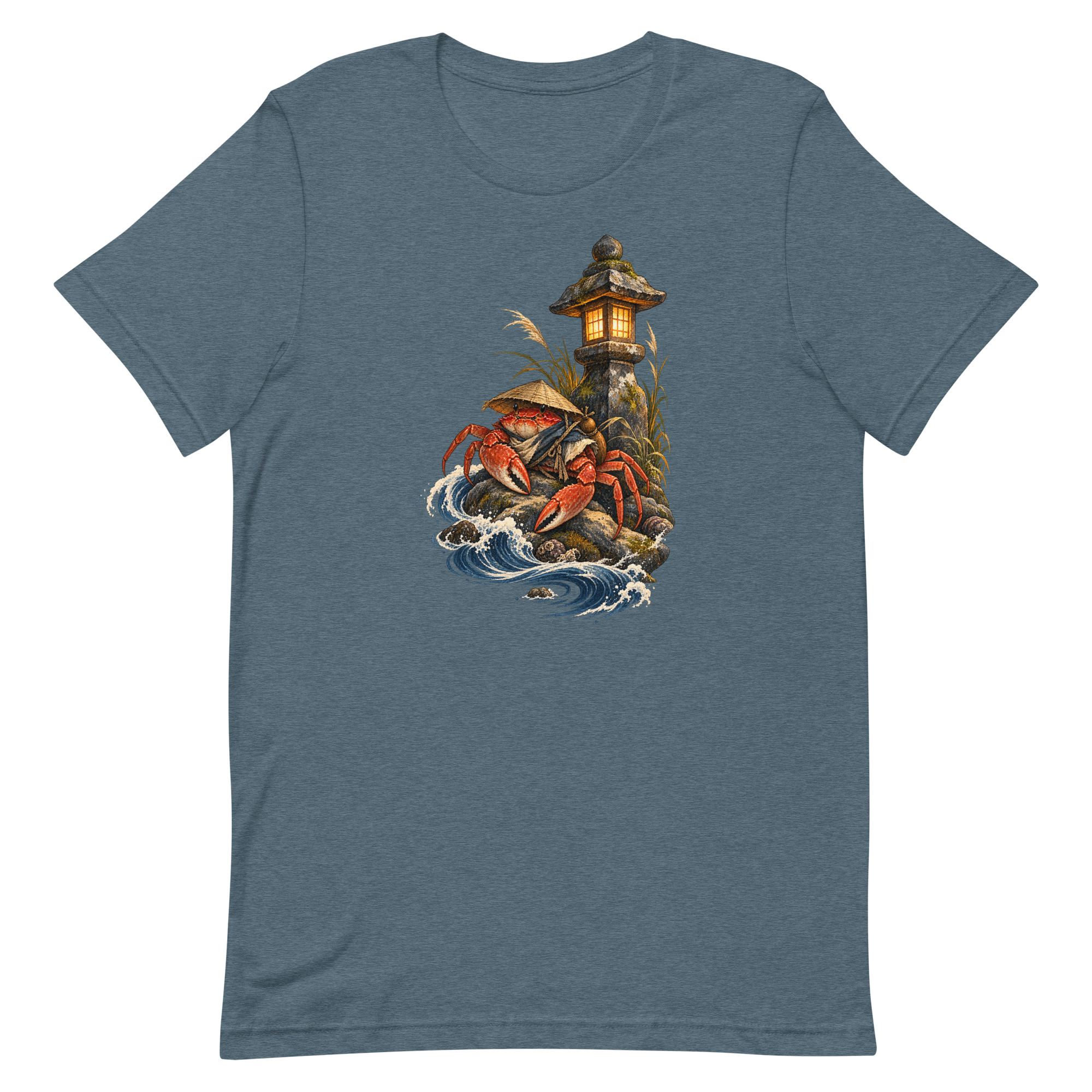 Crab Ronin Lantern Shore Japanese Art, Japanese Art Tee, Mythology Gift - Image 36