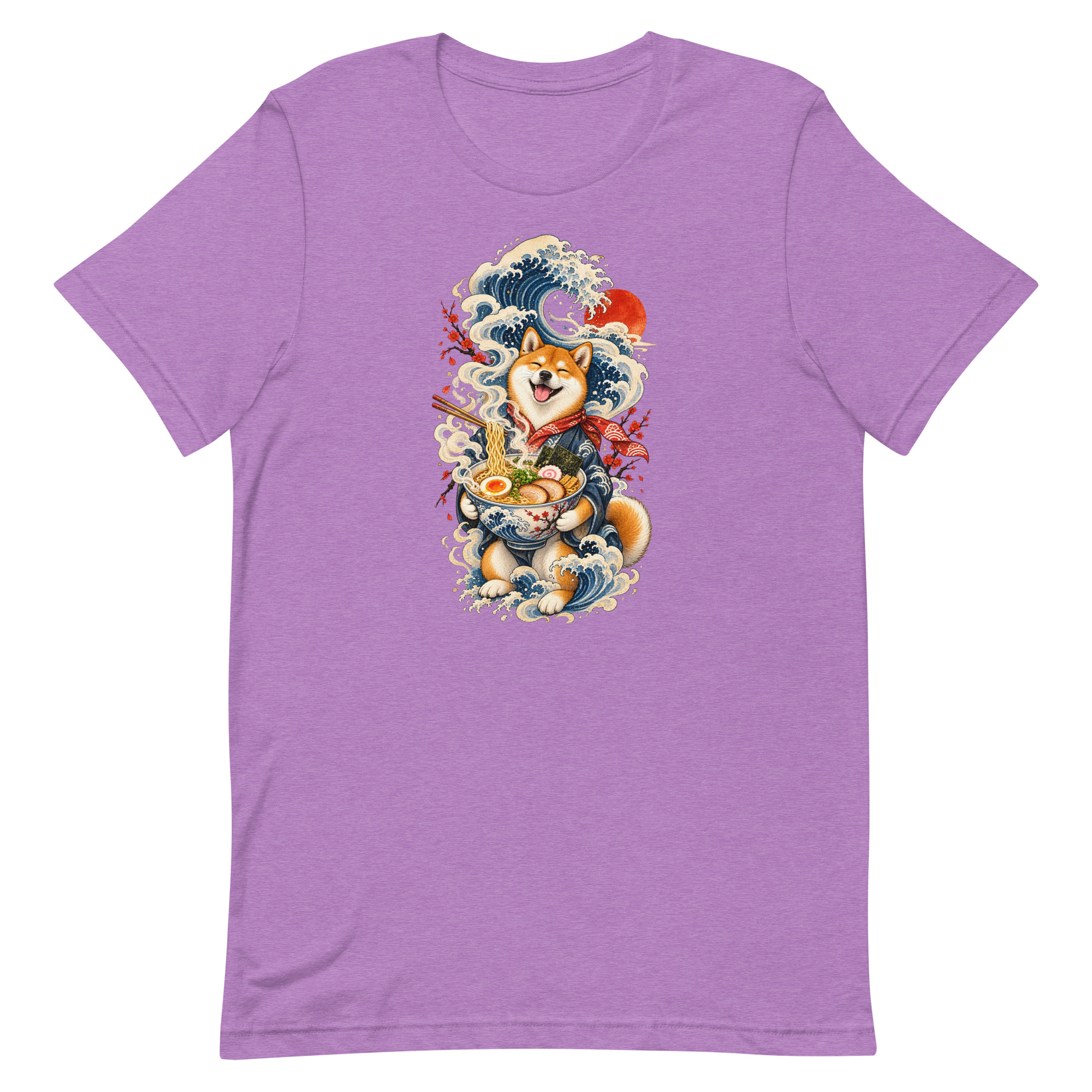 Shiba Inu Ramen Great Wave Japanese Food Art, Japanese Art Tee, Mythology Gift - Image 76