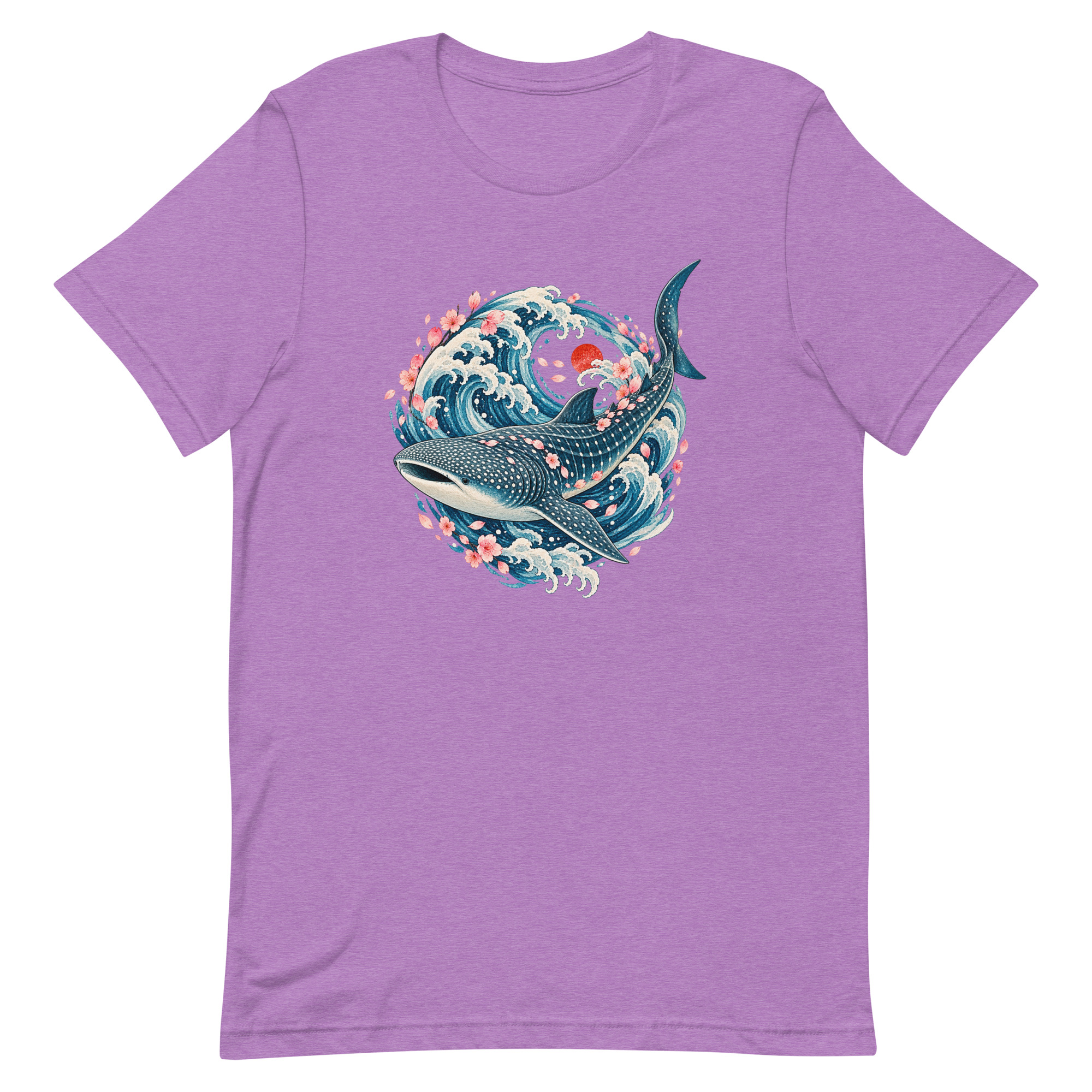 Whale Shark Sakura Current Japanese Art, Japanese Art Tee, Mythology Gift - Image 78