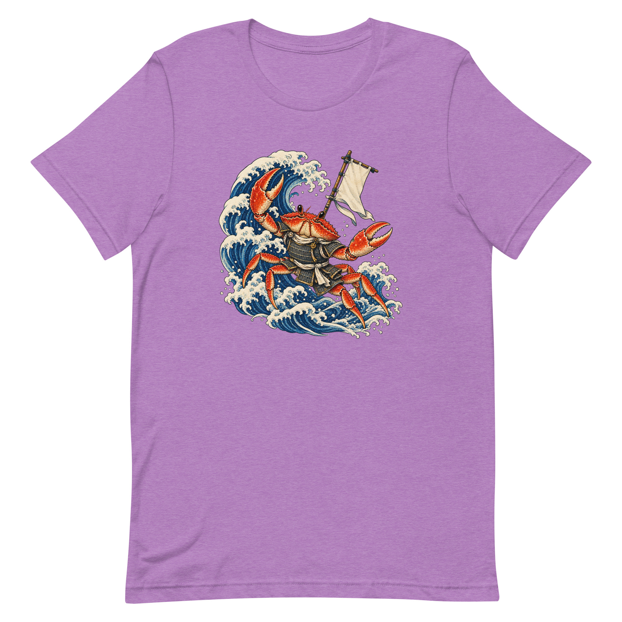 Samurai Crab Great Wave Japanese Warrior Art, Japanese Art Tee, Mythology Gift - Image 78