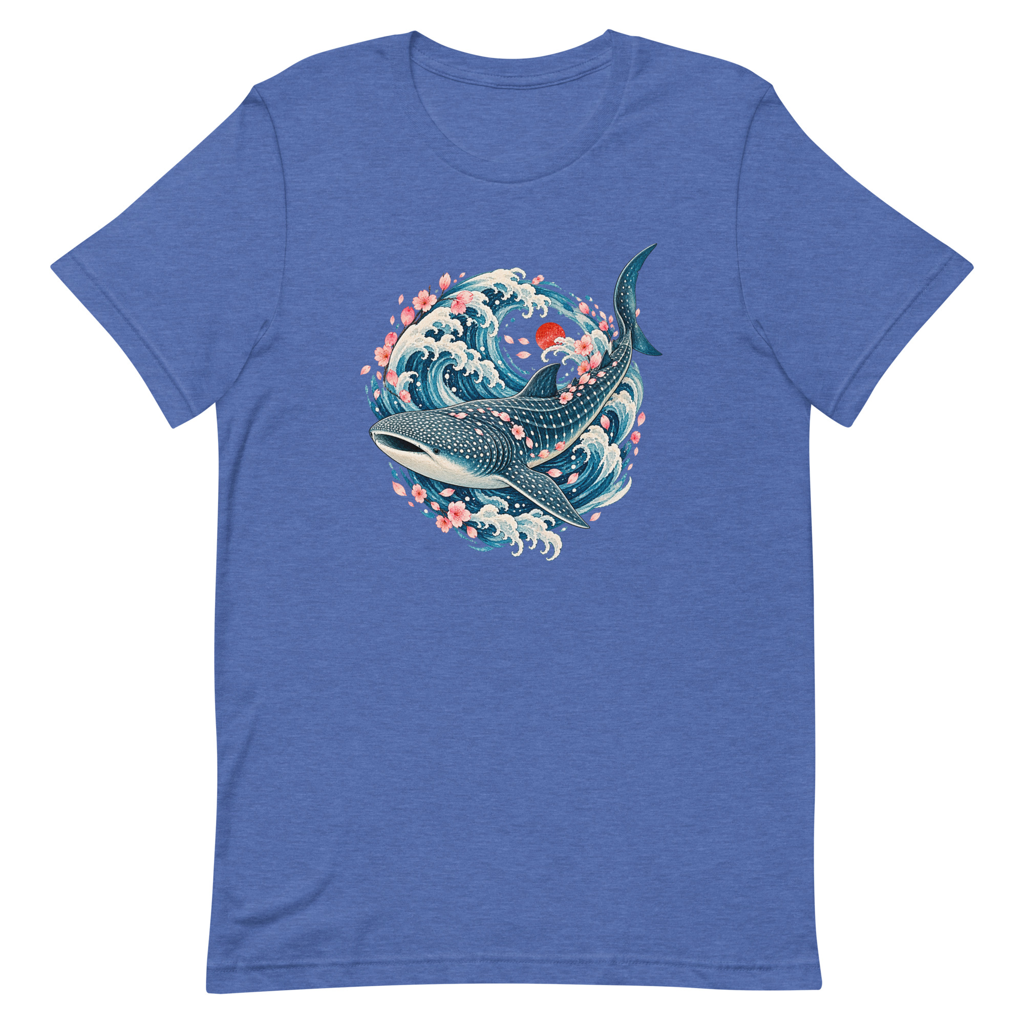 Whale Shark Sakura Current Japanese Art, Japanese Art Tee, Mythology Gift - Image 40