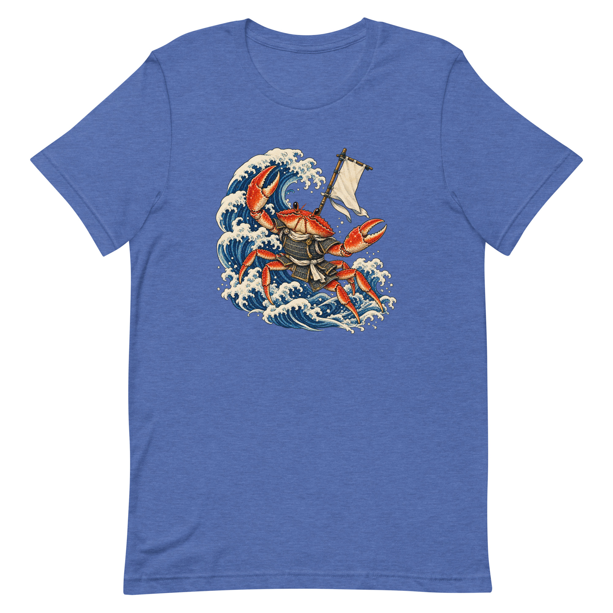 Samurai Crab Great Wave Japanese Warrior Art, Japanese Art Tee, Mythology Gift - Image 40
