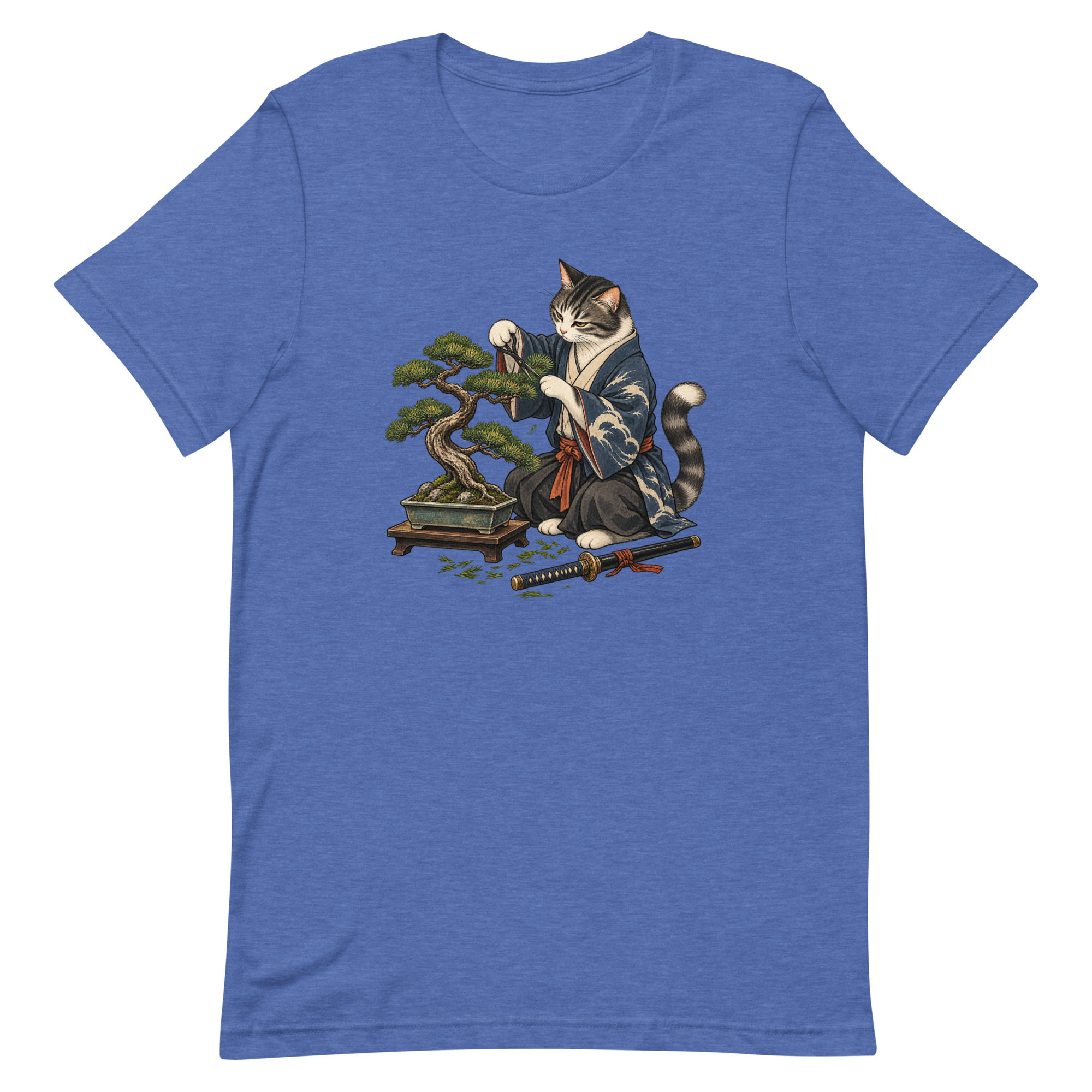 Samurai Cat Bonsai Dojo Japanese Art, Japanese Art Tee, Mythology Gift - Image 40