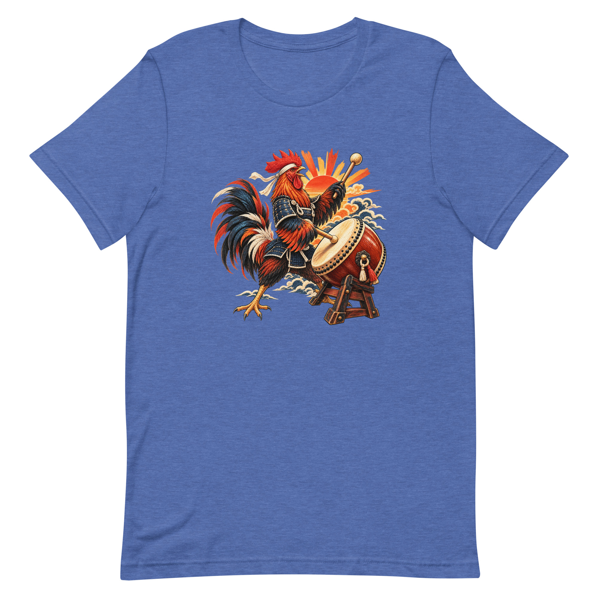 Rooster Samurai Taiko Drum Japanese Art, Japanese Art Tee, Mythology Gift - Image 40