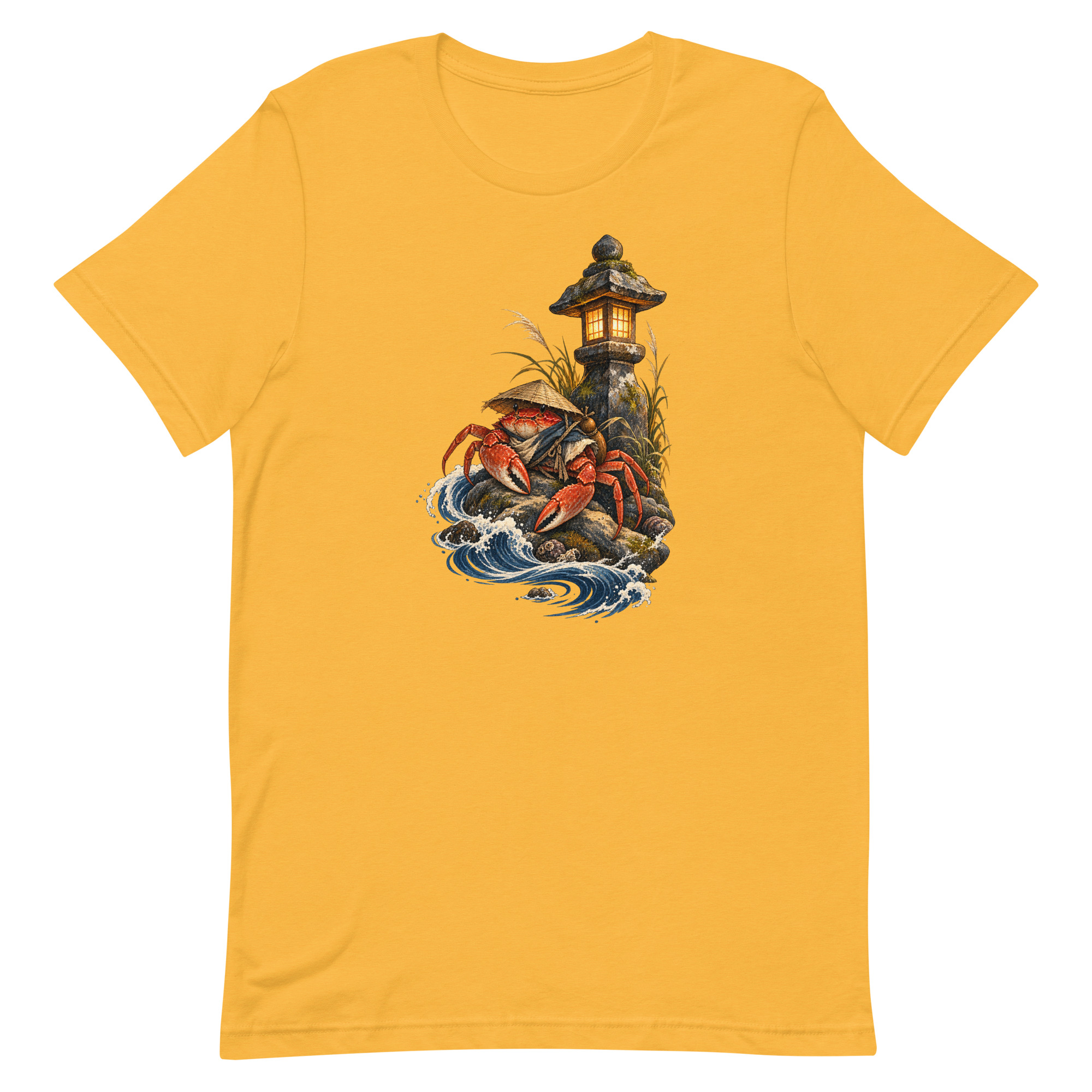 Crab Ronin Lantern Shore Japanese Art, Japanese Art Tee, Mythology Gift - Image 87
