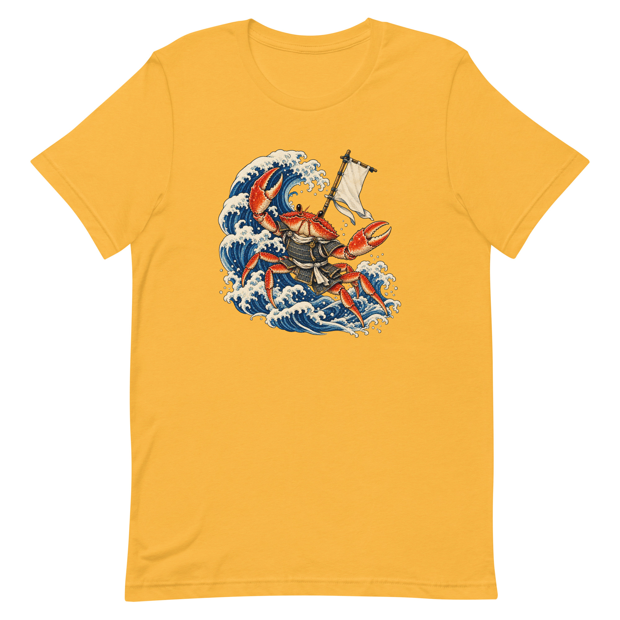 Samurai Crab Great Wave Japanese Warrior Art, Japanese Art Tee, Mythology Gift - Image 89