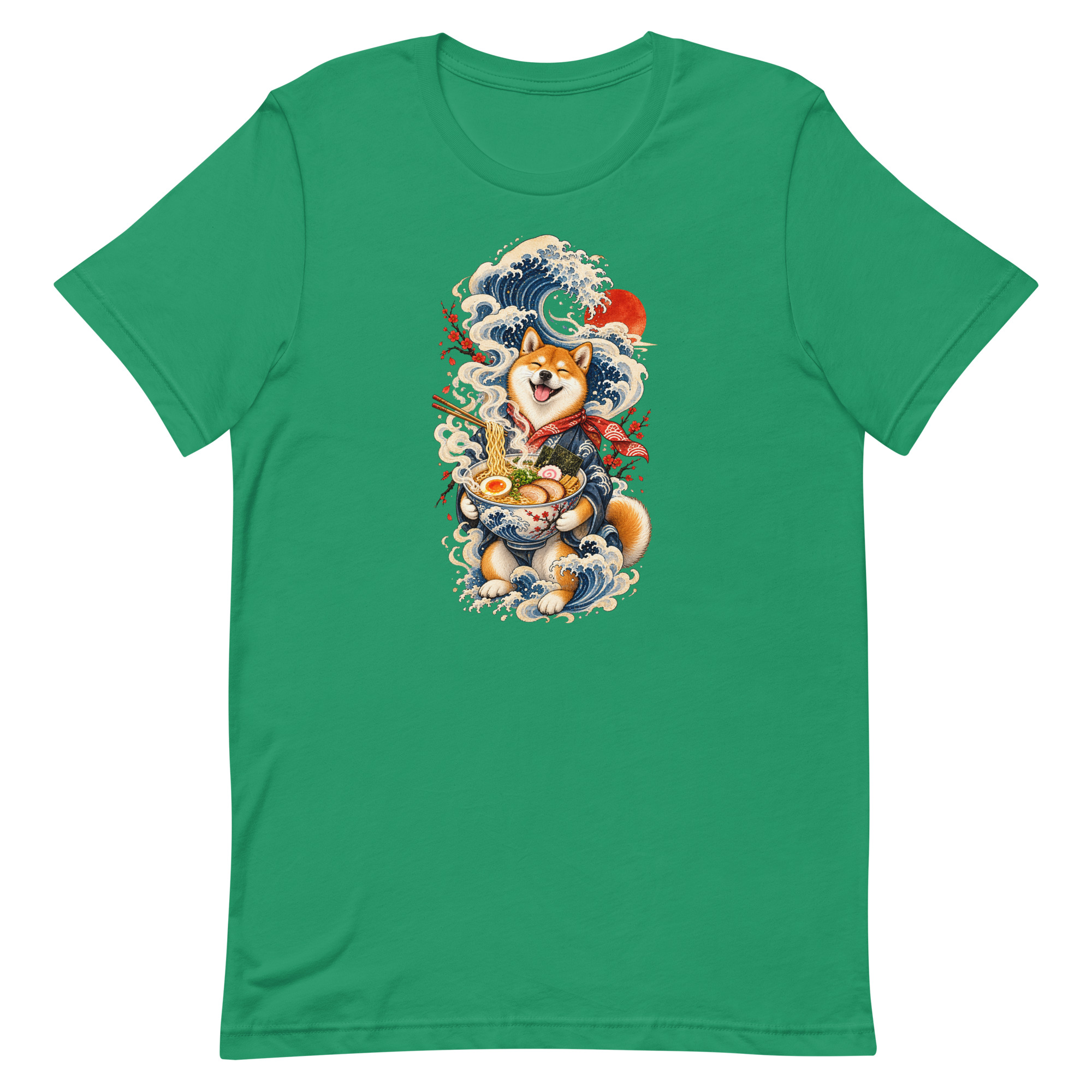 Shiba Inu Ramen Great Wave Japanese Food Art, Japanese Art Tee, Mythology Gift - Image 39