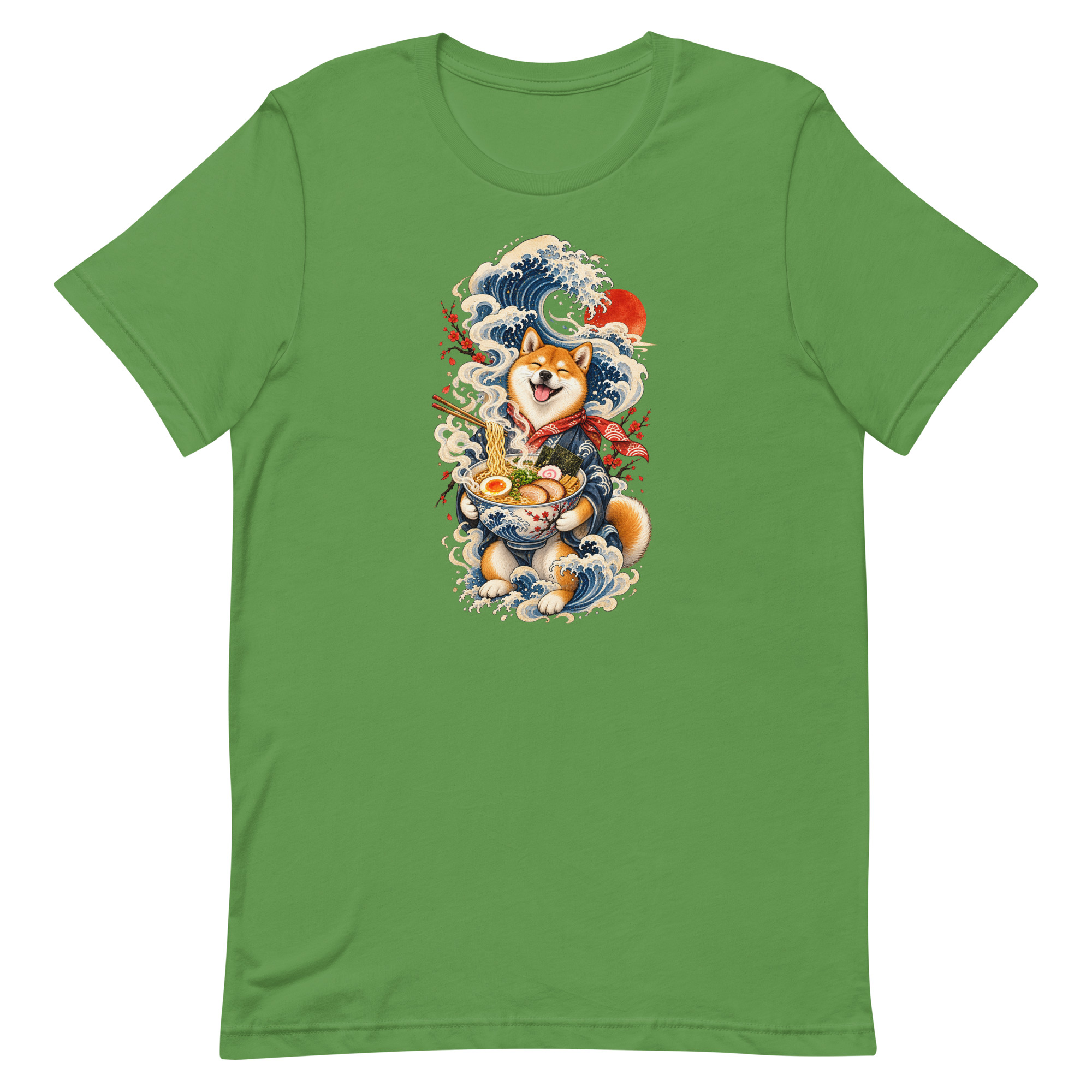 Shiba Inu Ramen Great Wave Japanese Food Art, Japanese Art Tee, Mythology Gift - Image 41