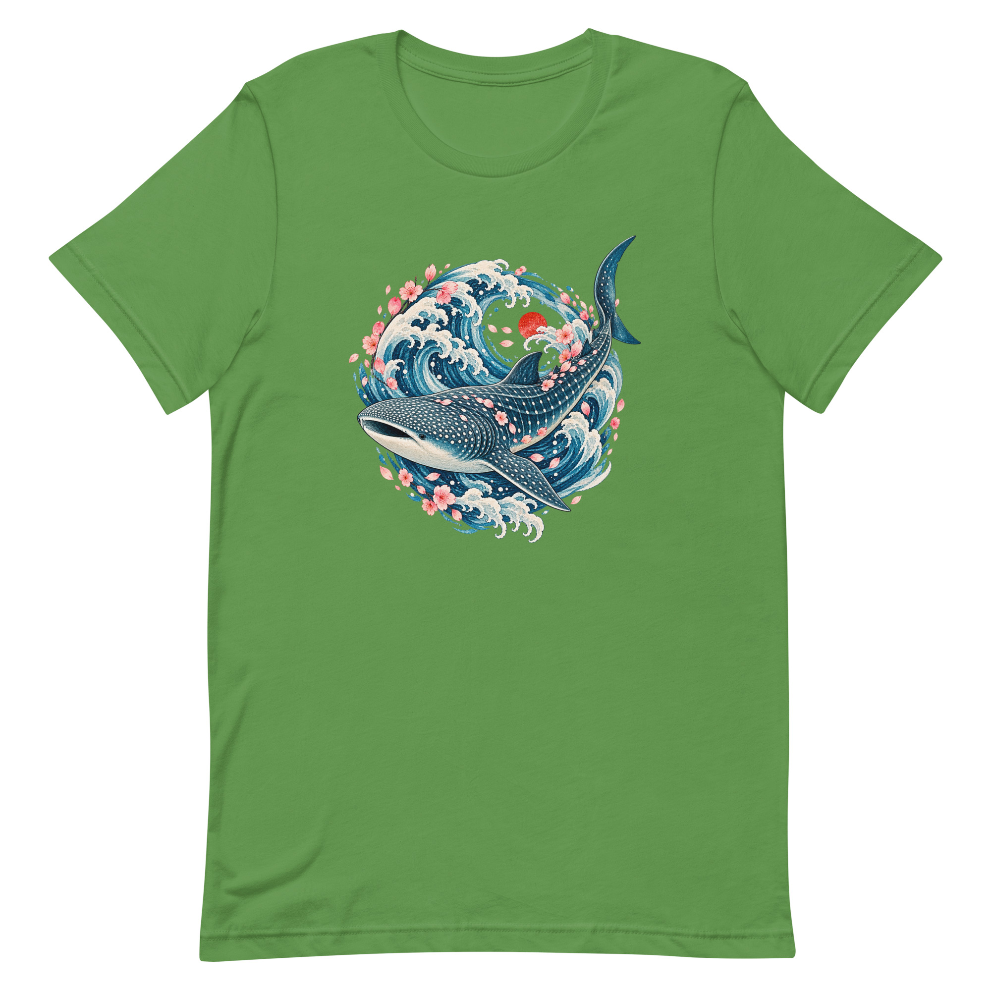 Whale Shark Sakura Current Japanese Art, Japanese Art Tee, Mythology Gift - Image 43