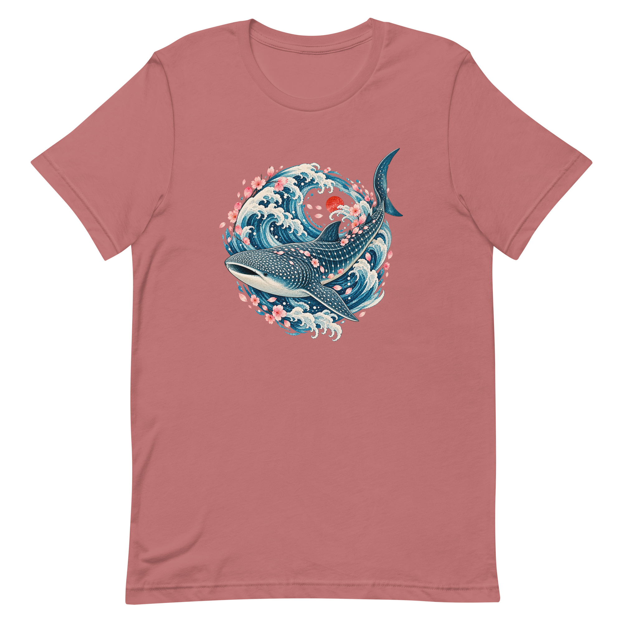 Whale Shark Sakura Current Japanese Art, Japanese Art Tee, Mythology Gift - Image 47