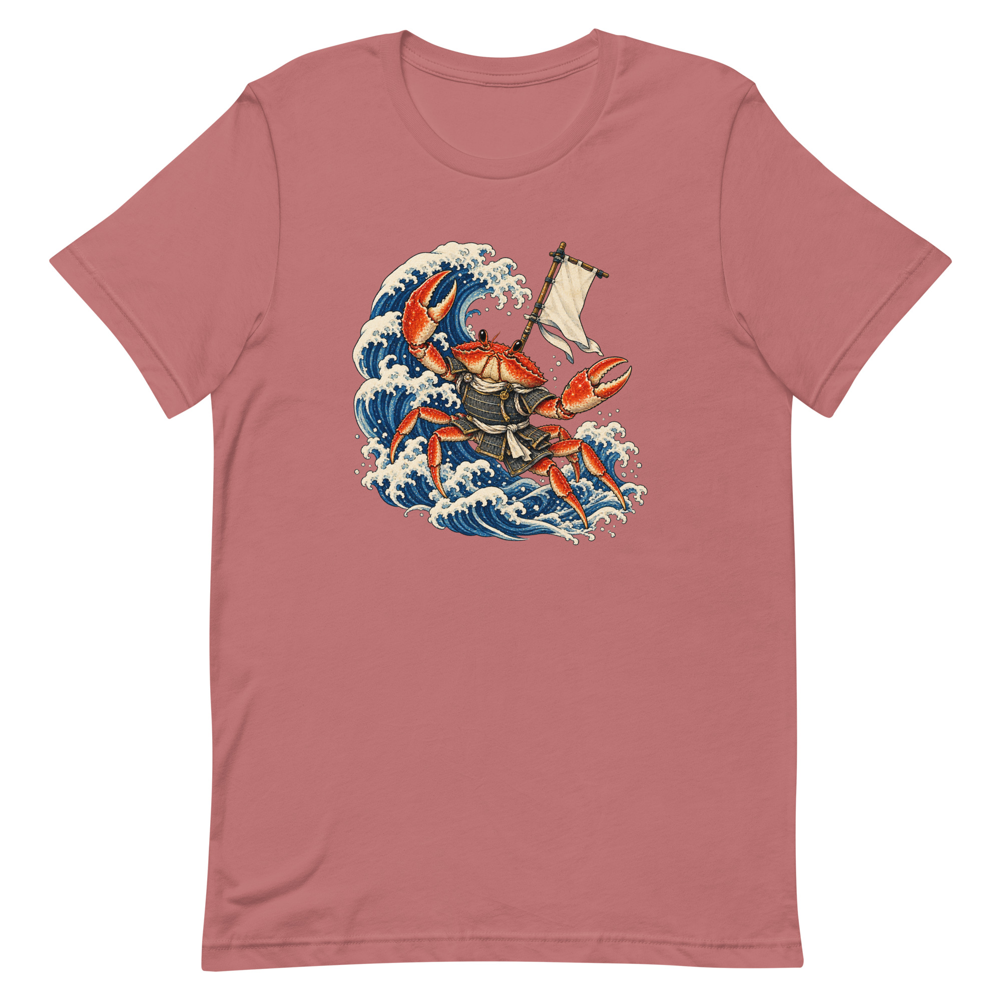 Samurai Crab Great Wave Japanese Warrior Art, Japanese Art Tee, Mythology Gift - Image 47