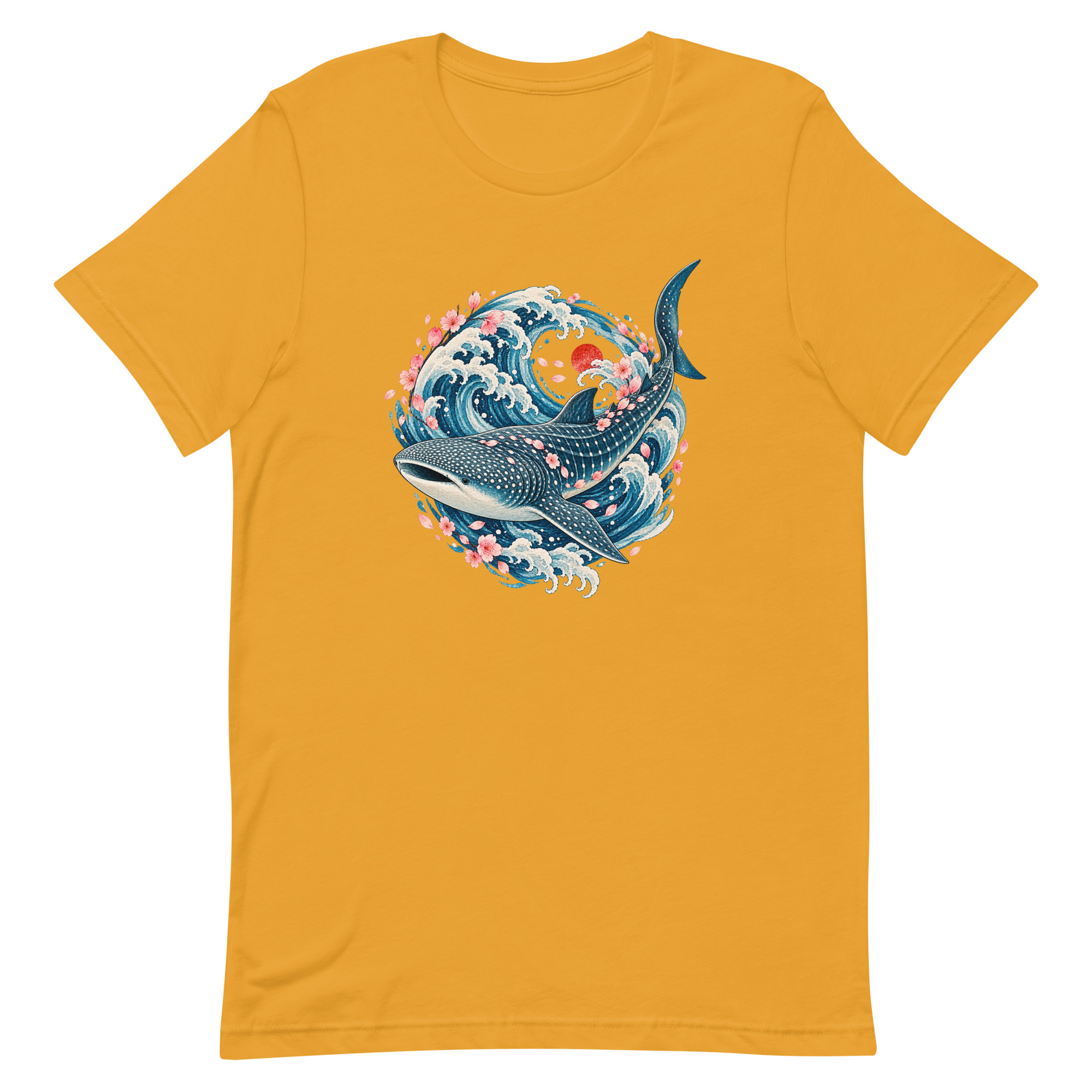 Whale Shark Sakura Current Japanese Art, Japanese Art Tee, Mythology Gift - Image 49