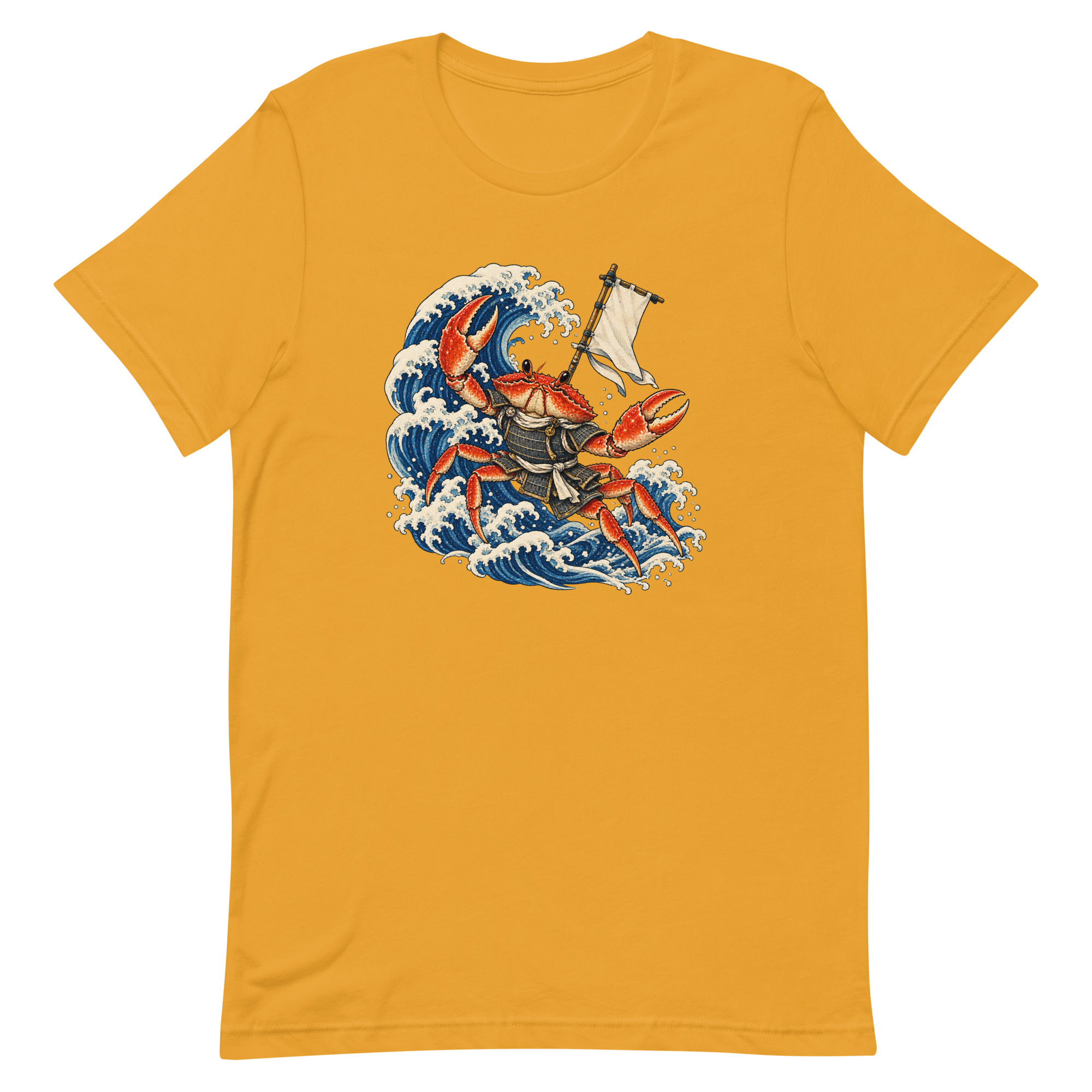 Samurai Crab Great Wave Japanese Warrior Art, Japanese Art Tee, Mythology Gift - Image 49