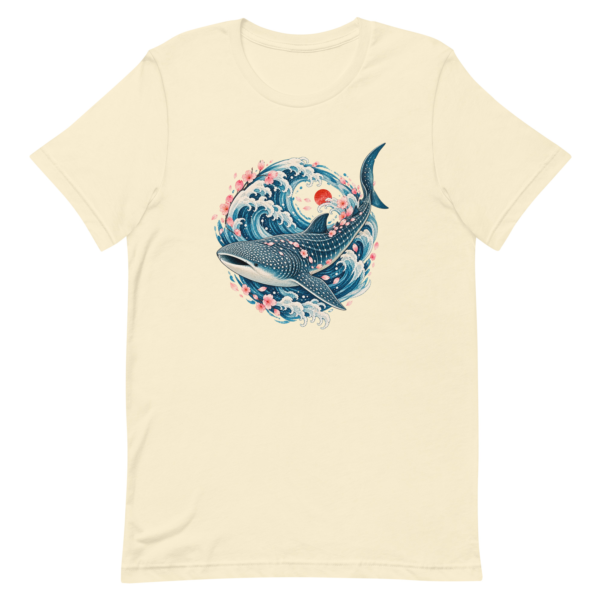 Whale Shark Sakura Current Japanese Art, Japanese Art Tee, Mythology Gift - Image 50