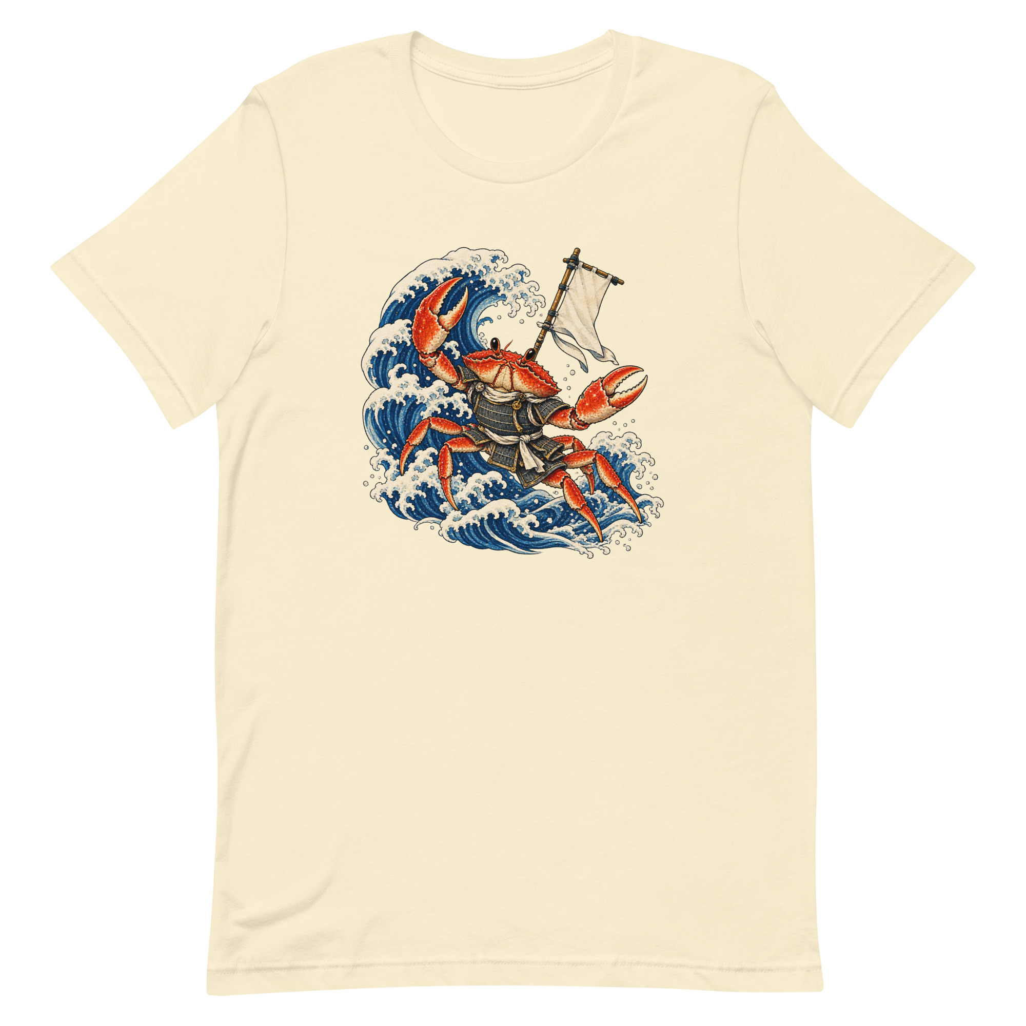 Samurai Crab Great Wave Japanese Warrior Art, Japanese Art Tee, Mythology Gift - Image 50