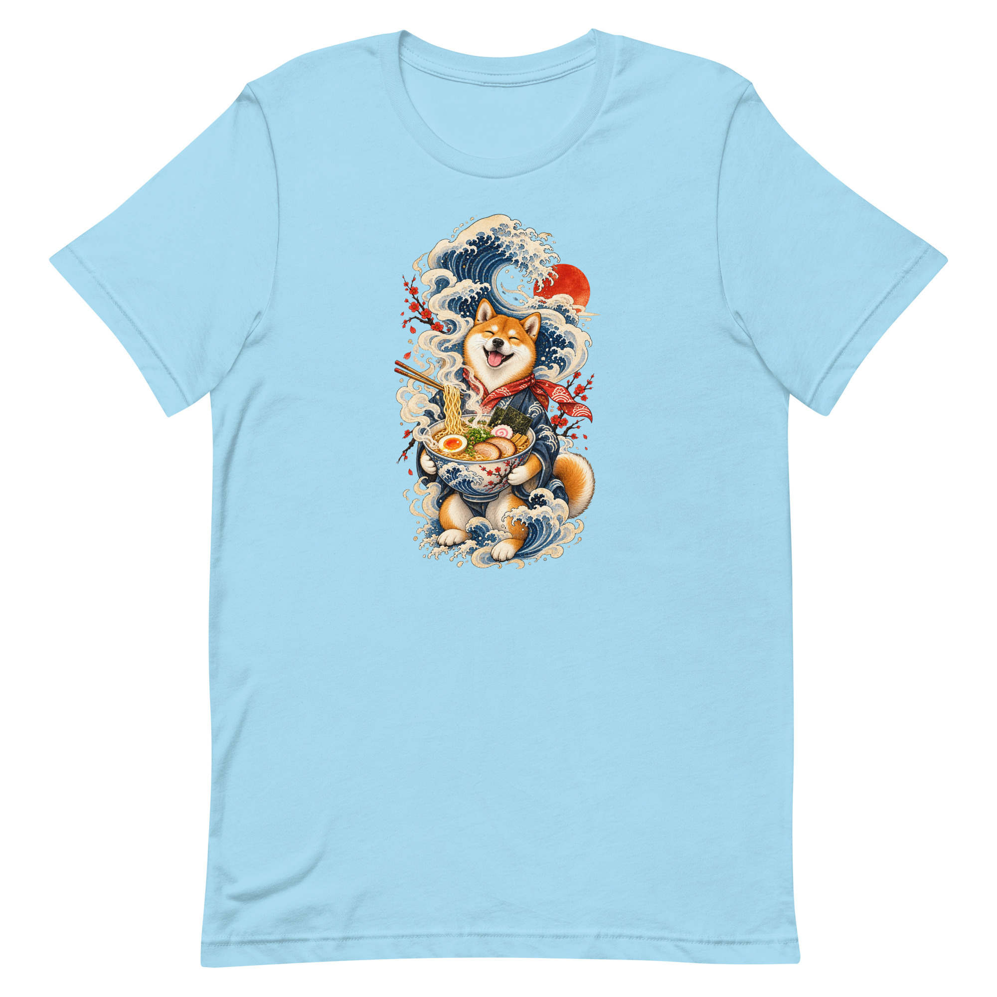 Shiba Inu Ramen Great Wave Japanese Food Art, Japanese Art Tee, Mythology Gift - Image 49