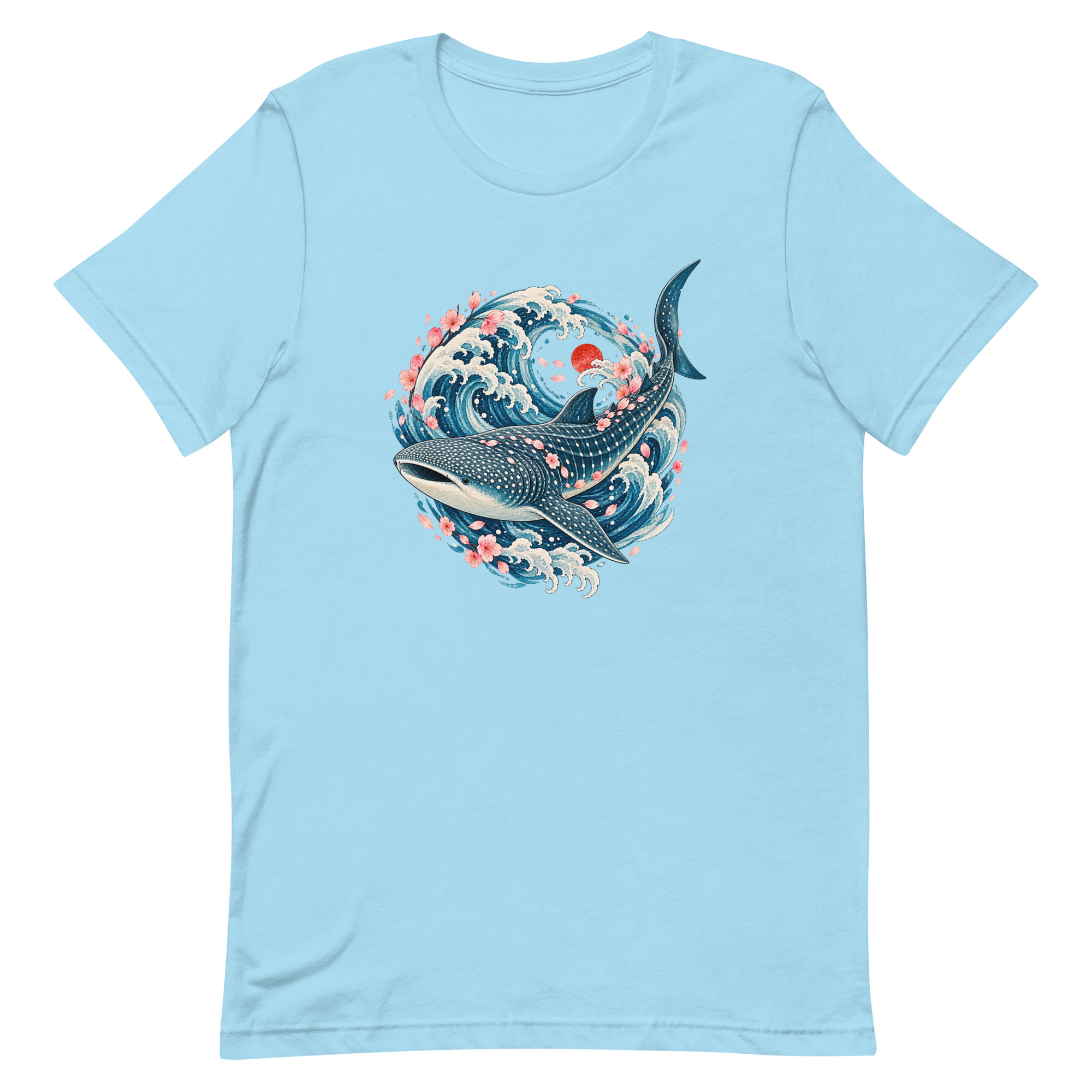 Whale Shark Sakura Current Japanese Art, Japanese Art Tee, Mythology Gift - Image 51