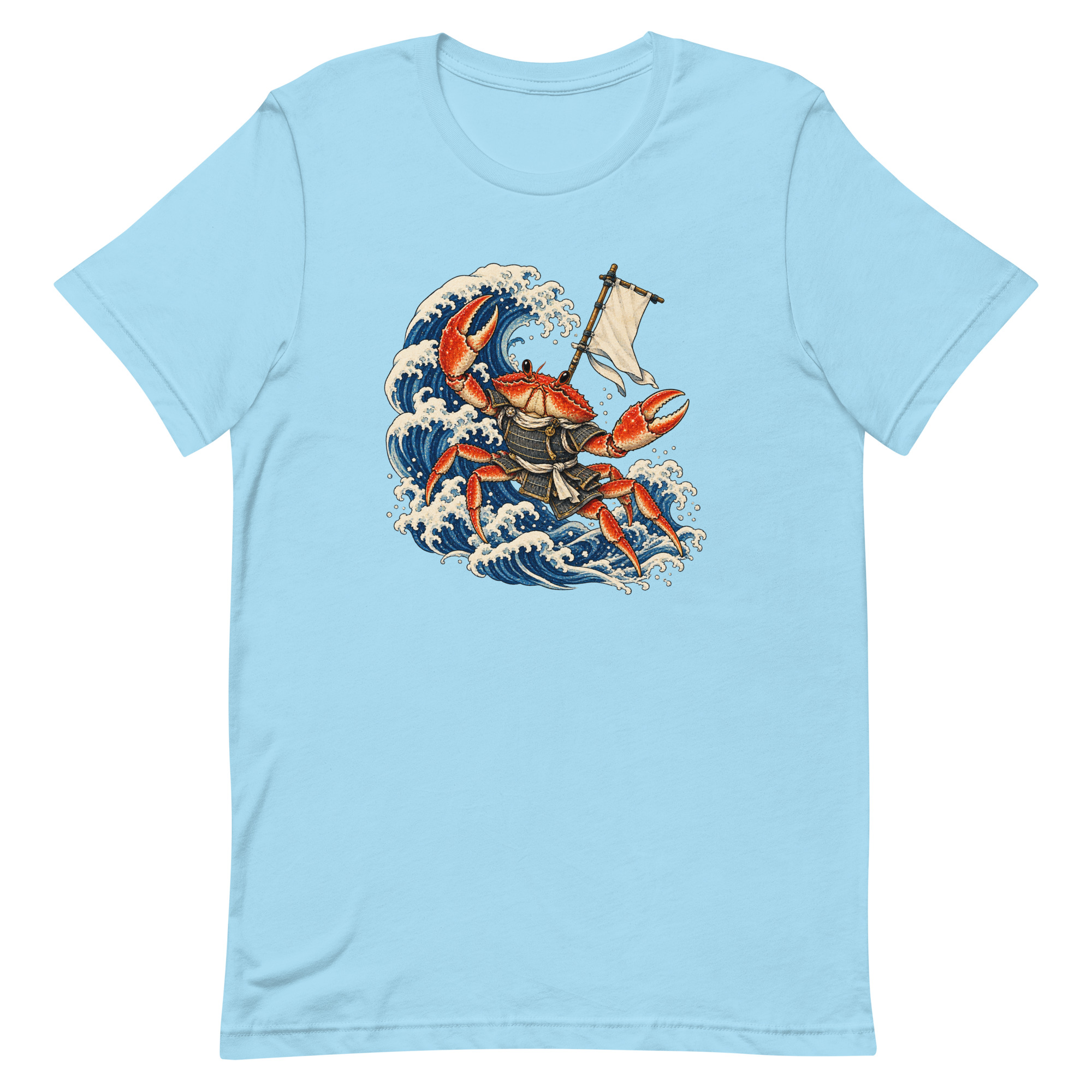 Samurai Crab Great Wave Japanese Warrior Art, Japanese Art Tee, Mythology Gift - Image 51