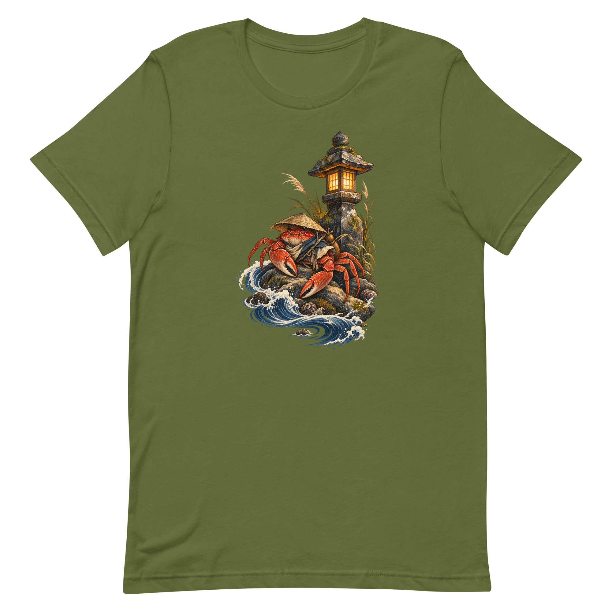 Crab Ronin Lantern Shore Japanese Art, Japanese Art Tee, Mythology Gift - Image 50
