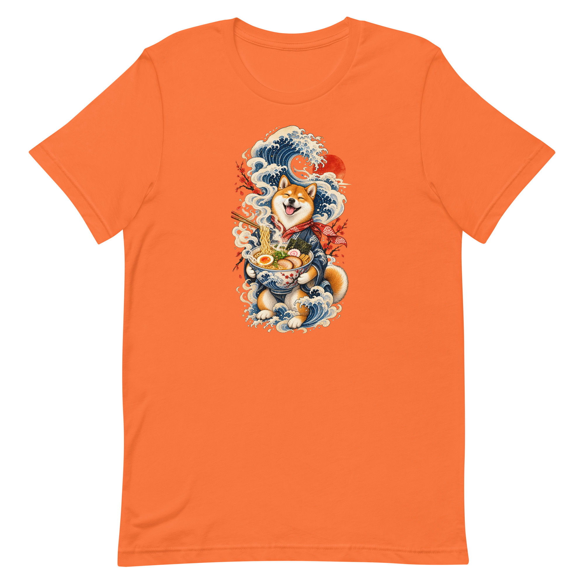 Shiba Inu Ramen Great Wave Japanese Food Art, Japanese Art Tee, Mythology Gift - Image 51