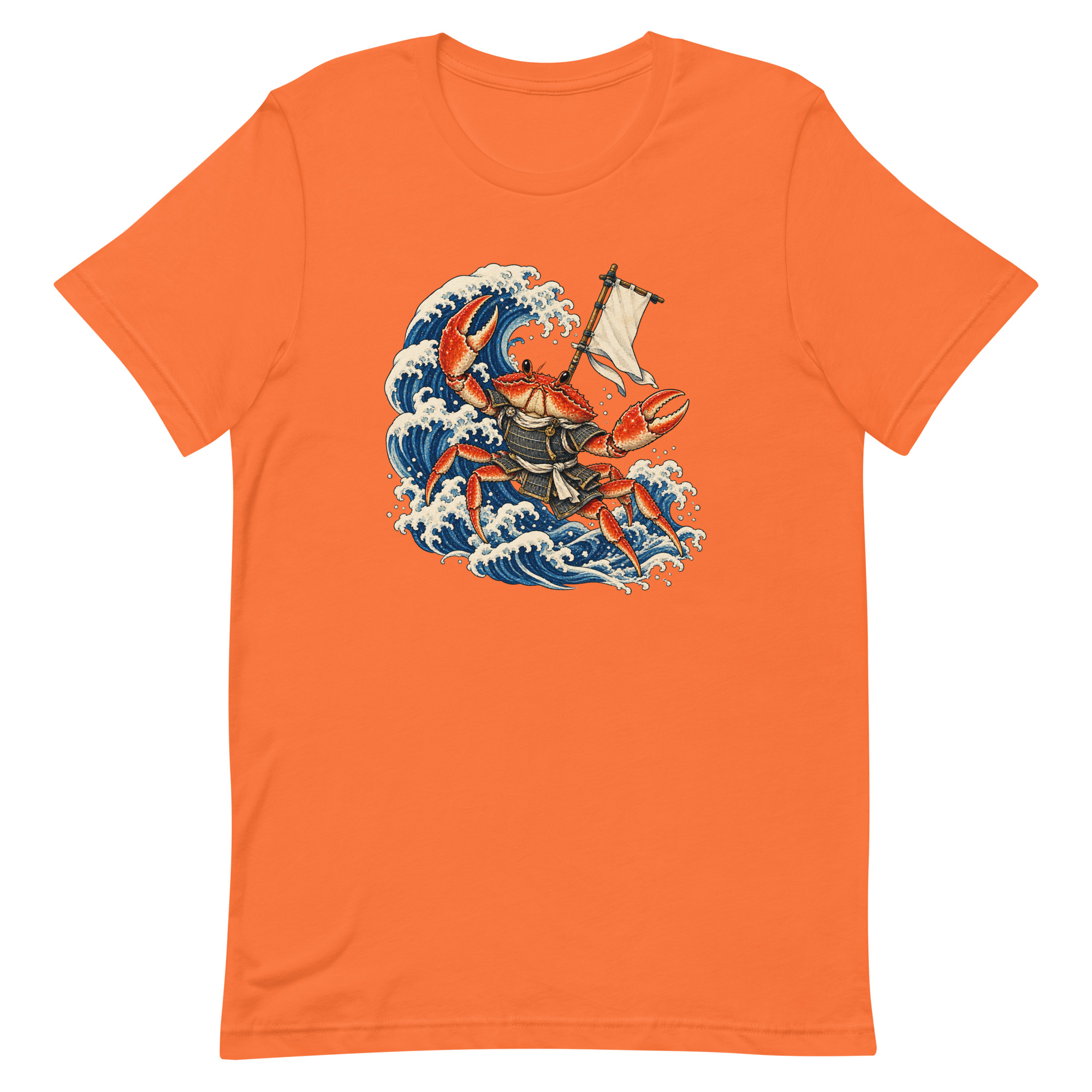 Samurai Crab Great Wave Japanese Warrior Art, Japanese Art Tee, Mythology Gift - Image 53