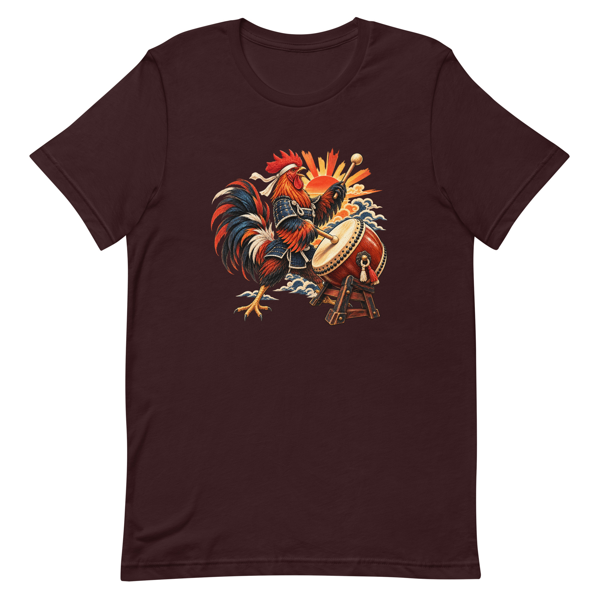Rooster Samurai Taiko Drum Japanese Art, Japanese Art Tee, Mythology Gift - Image 54