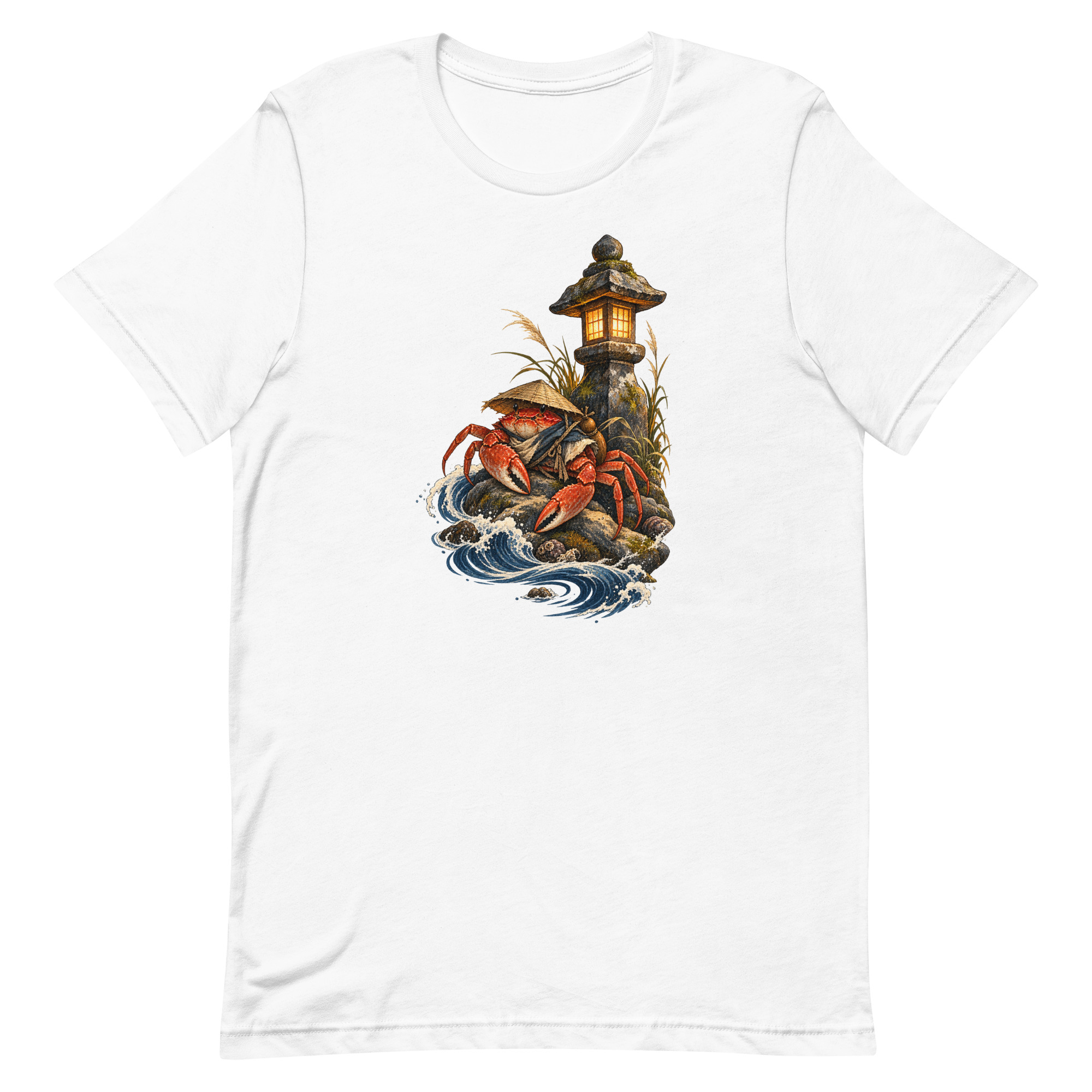 Crab Ronin Lantern Shore Japanese Art, Japanese Art Tee, Mythology Gift - Image 54