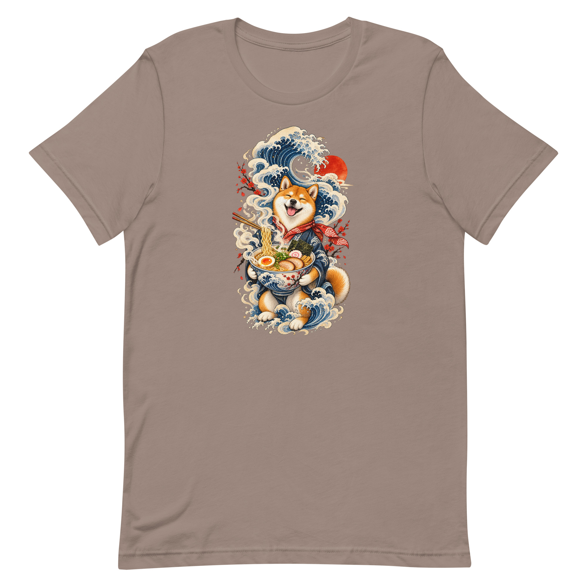 Shiba Inu Ramen Great Wave Japanese Food Art, Japanese Art Tee, Mythology Gift - Image 53