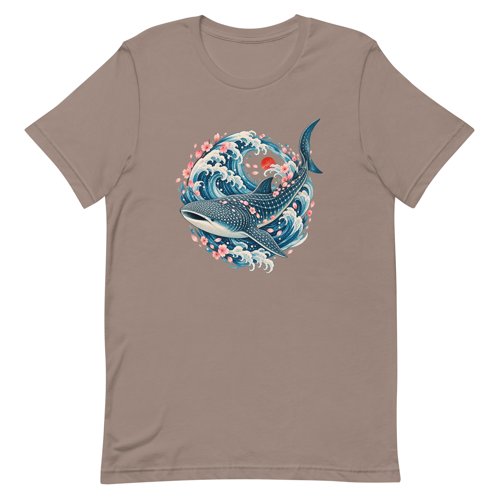 Whale Shark Sakura Current Japanese Art, Japanese Art Tee, Mythology Gift - Image 55