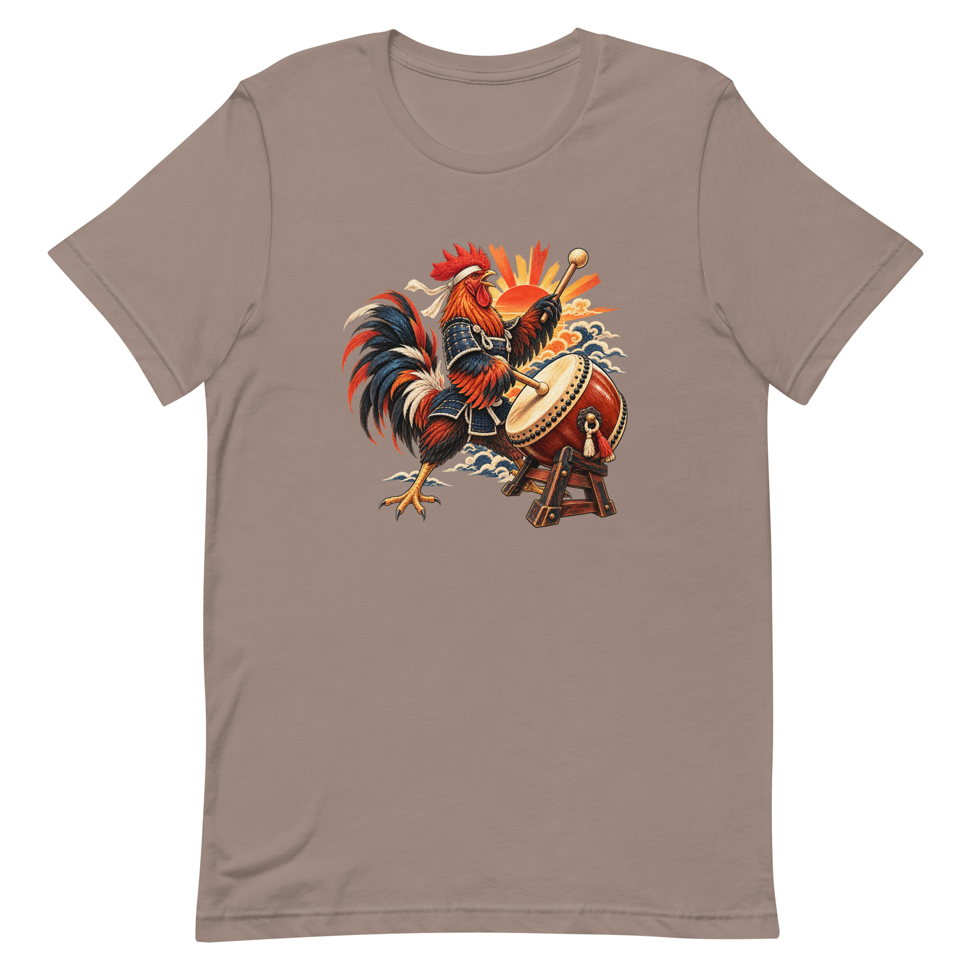 Rooster Samurai Taiko Drum Japanese Art, Japanese Art Tee, Mythology Gift - Image 55