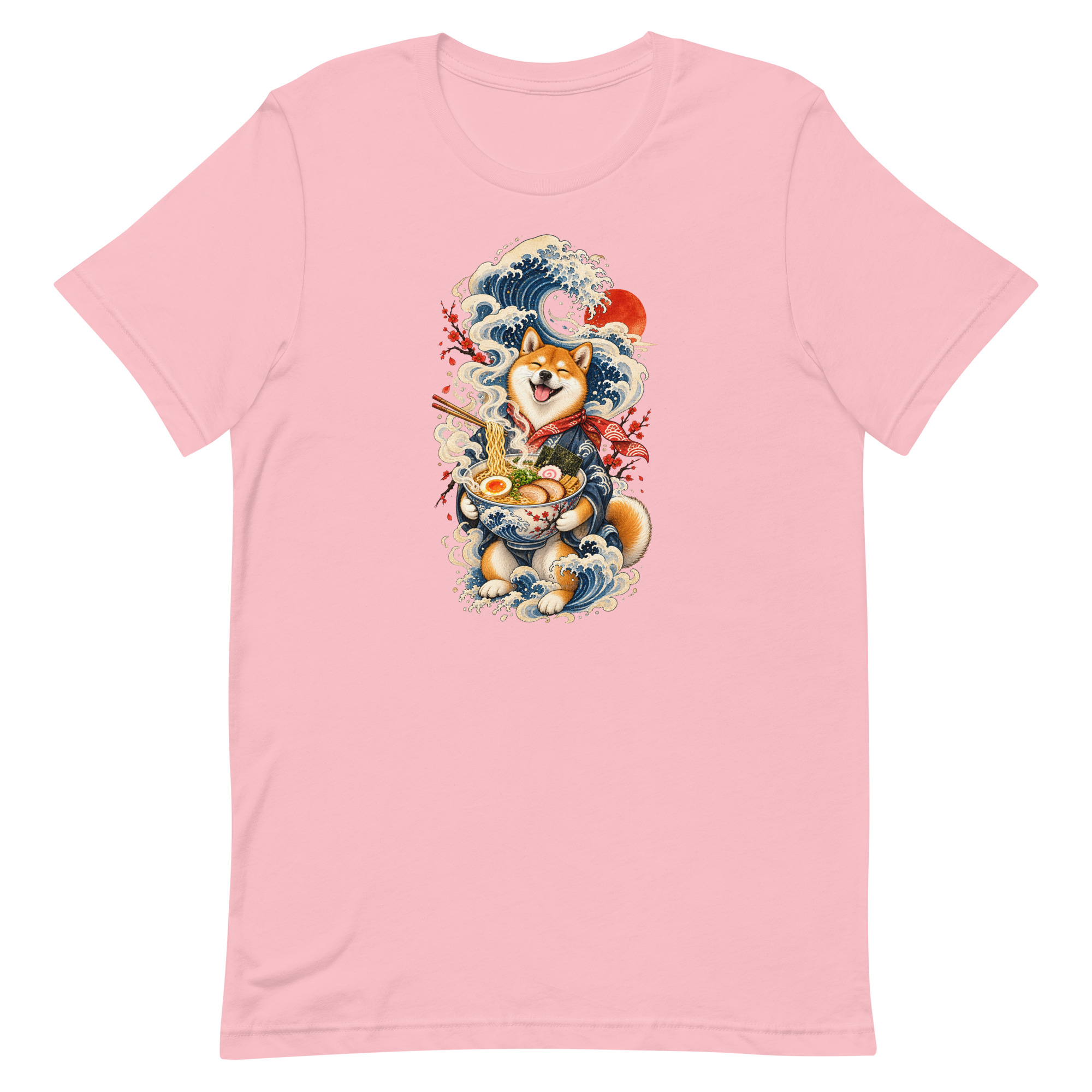 Shiba Inu Ramen Great Wave Japanese Food Art, Japanese Art Tee, Mythology Gift - Image 55