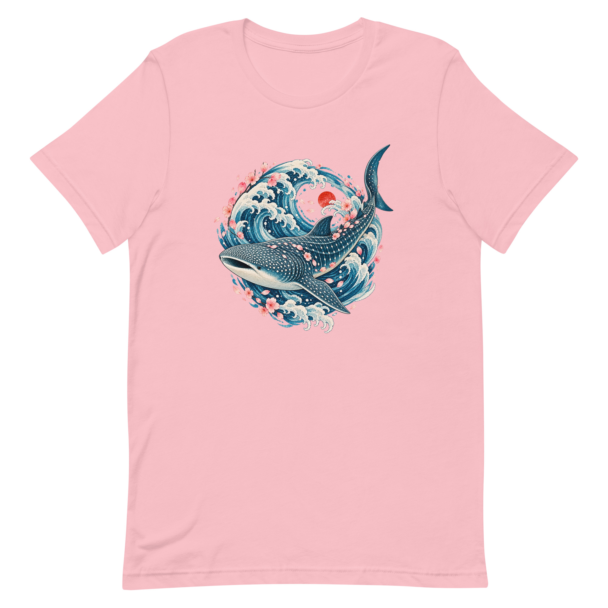Whale Shark Sakura Current Japanese Art, Japanese Art Tee, Mythology Gift - Image 57