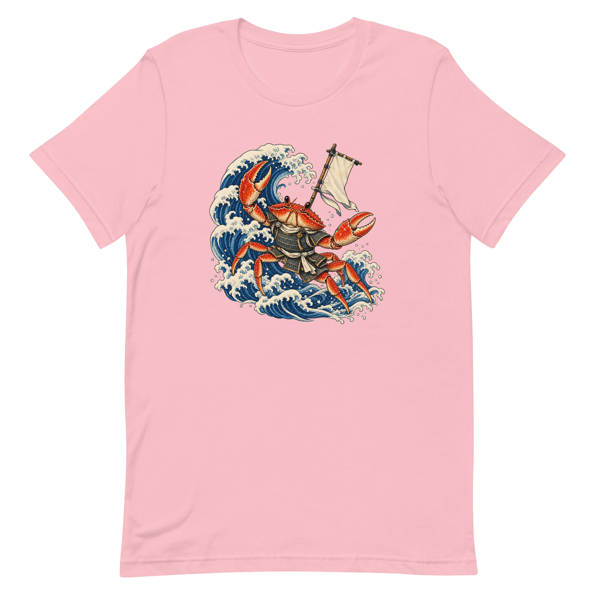 Samurai Crab Great Wave Japanese Warrior Art, Japanese Art Tee, Mythology Gift - Image 57