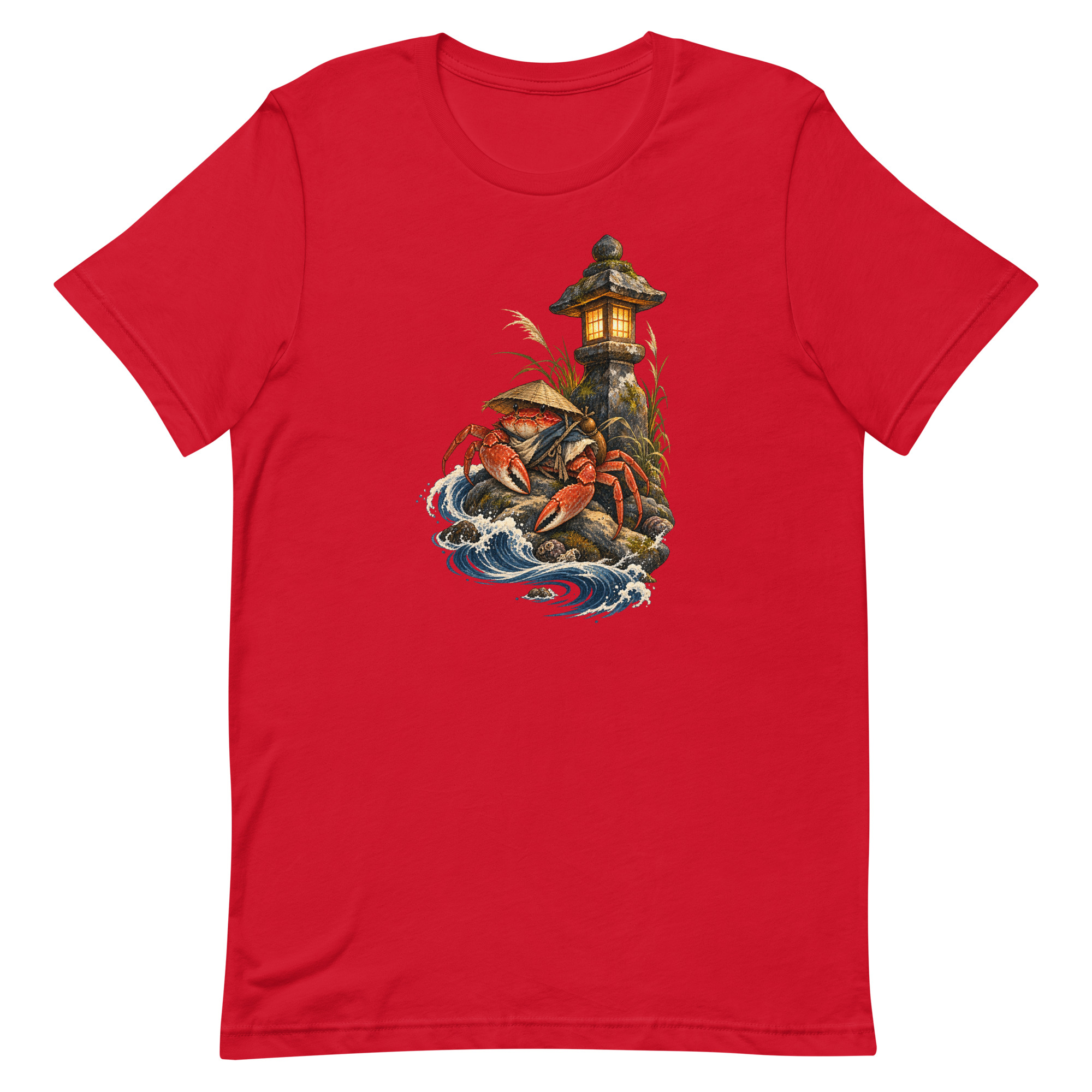 Crab Ronin Lantern Shore Japanese Art, Japanese Art Tee, Mythology Gift - Image 57