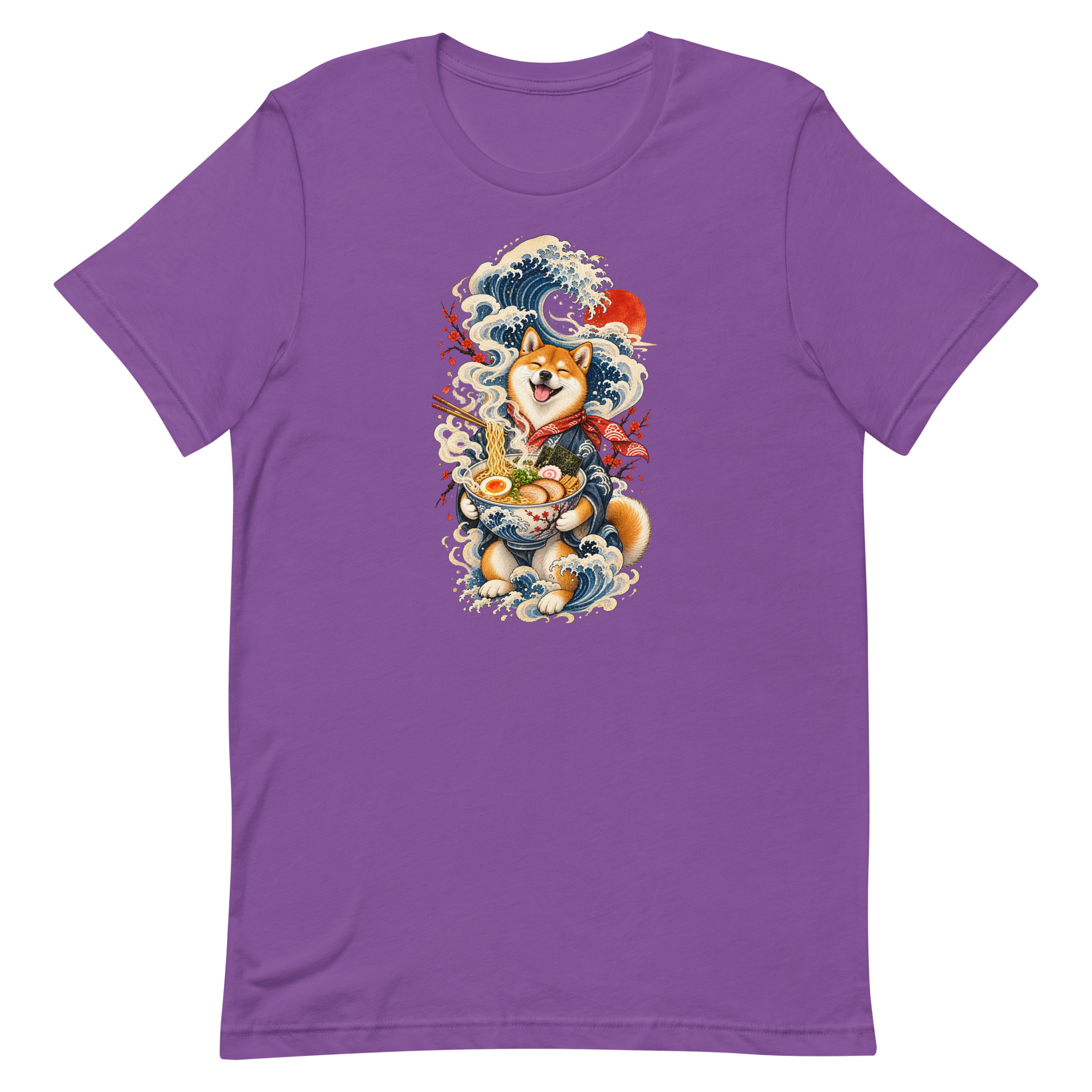 Shiba Inu Ramen Great Wave Japanese Food Art, Japanese Art Tee, Mythology Gift - Image 58