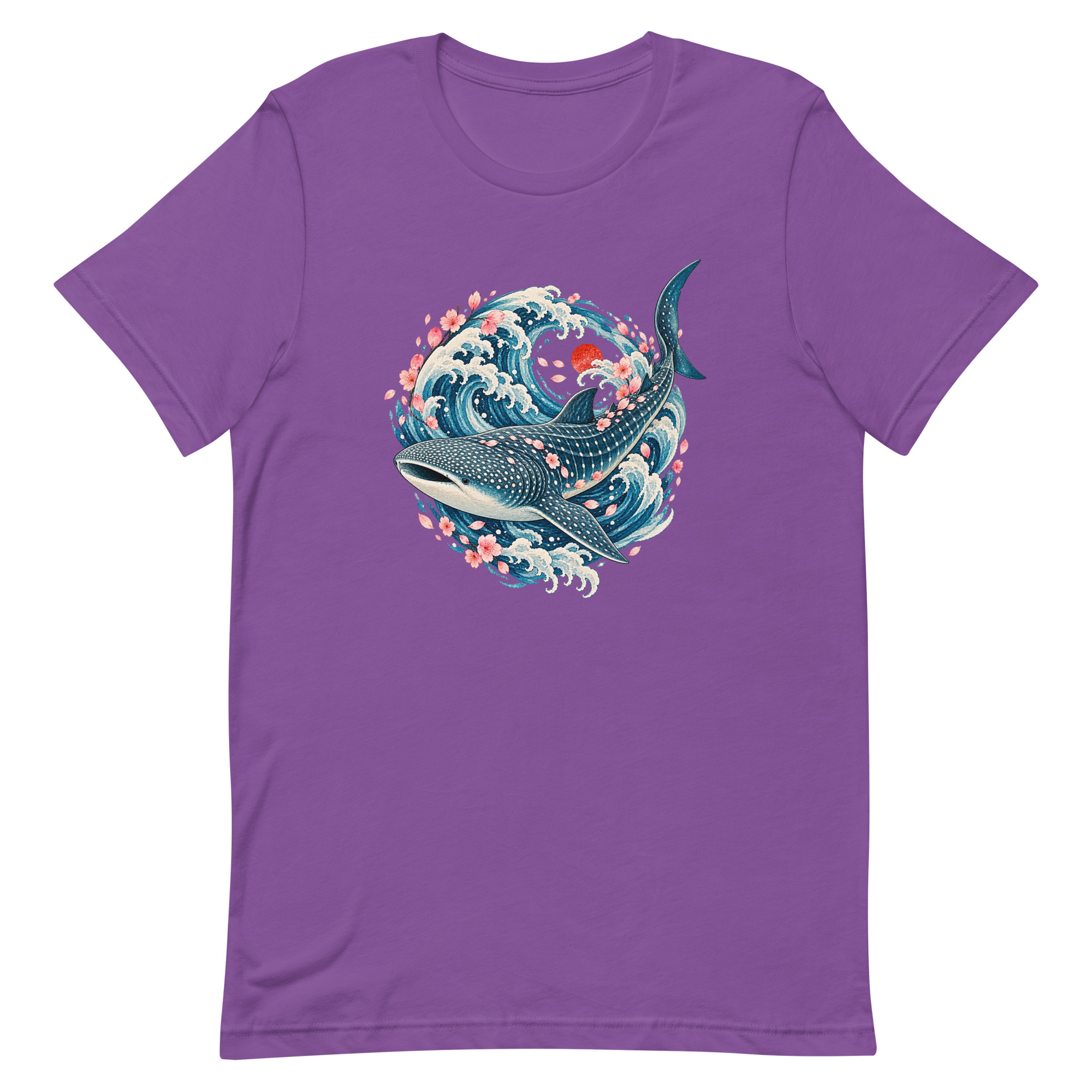 Whale Shark Sakura Current Japanese Art, Japanese Art Tee, Mythology Gift - Image 60