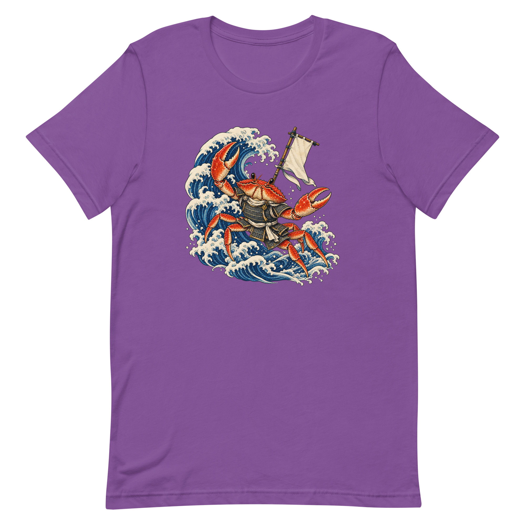 Samurai Crab Great Wave Japanese Warrior Art, Japanese Art Tee, Mythology Gift - Image 60