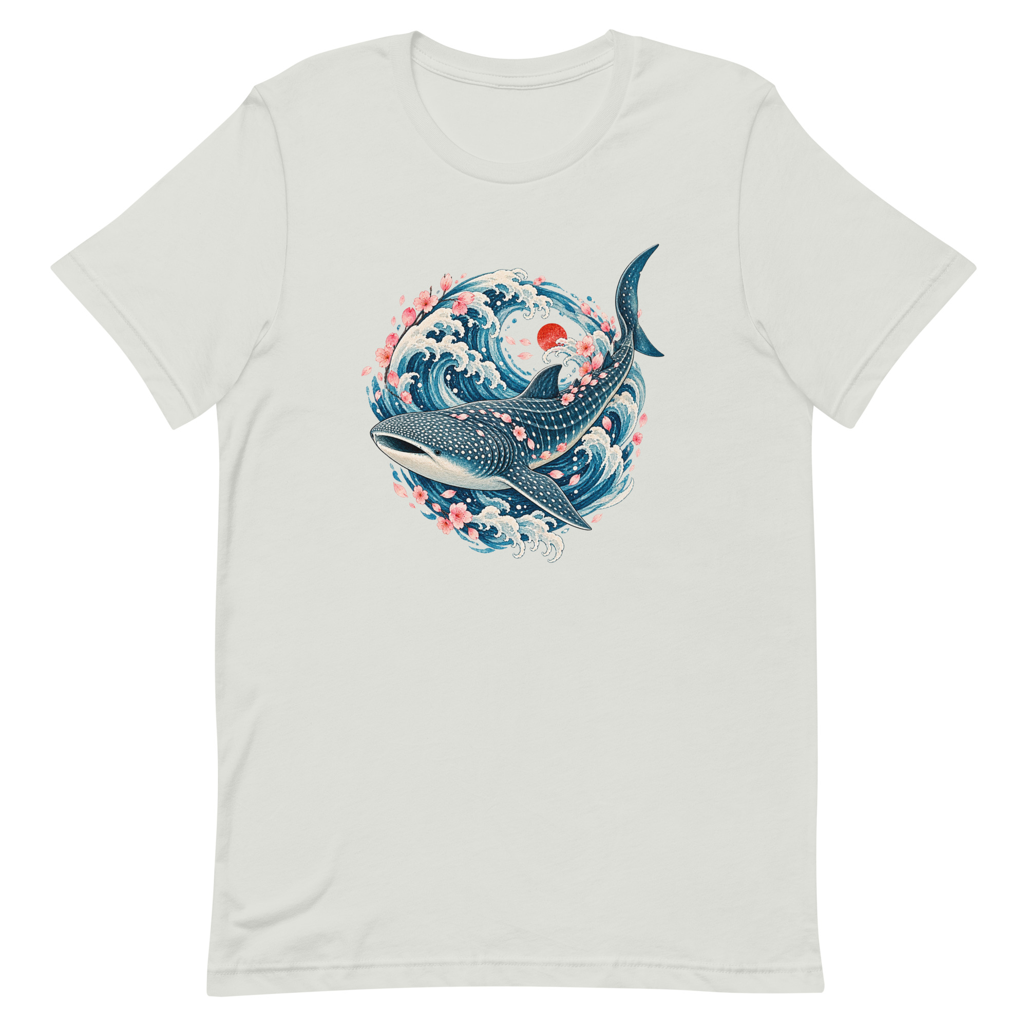Whale Shark Sakura Current Japanese Art, Japanese Art Tee, Mythology Gift - Image 61