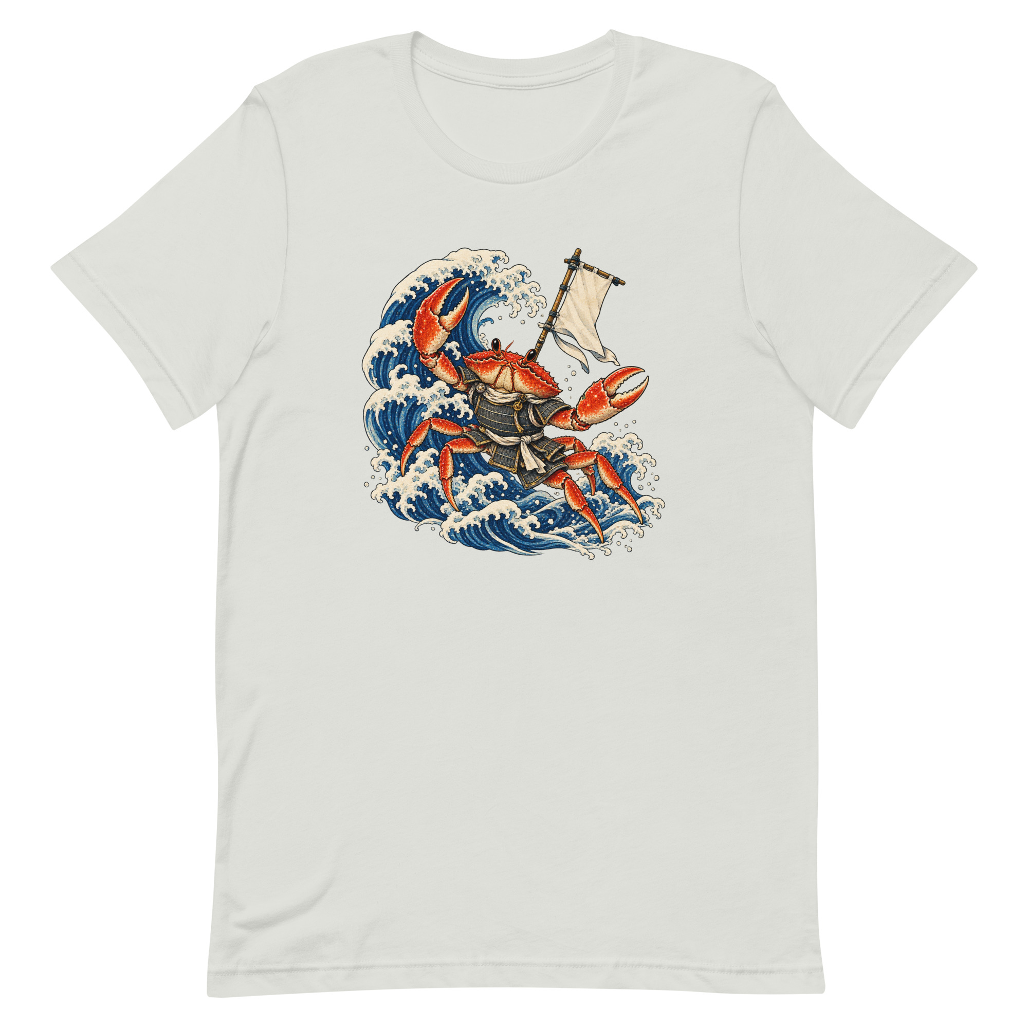 Samurai Crab Great Wave Japanese Warrior Art, Japanese Art Tee, Mythology Gift - Image 61
