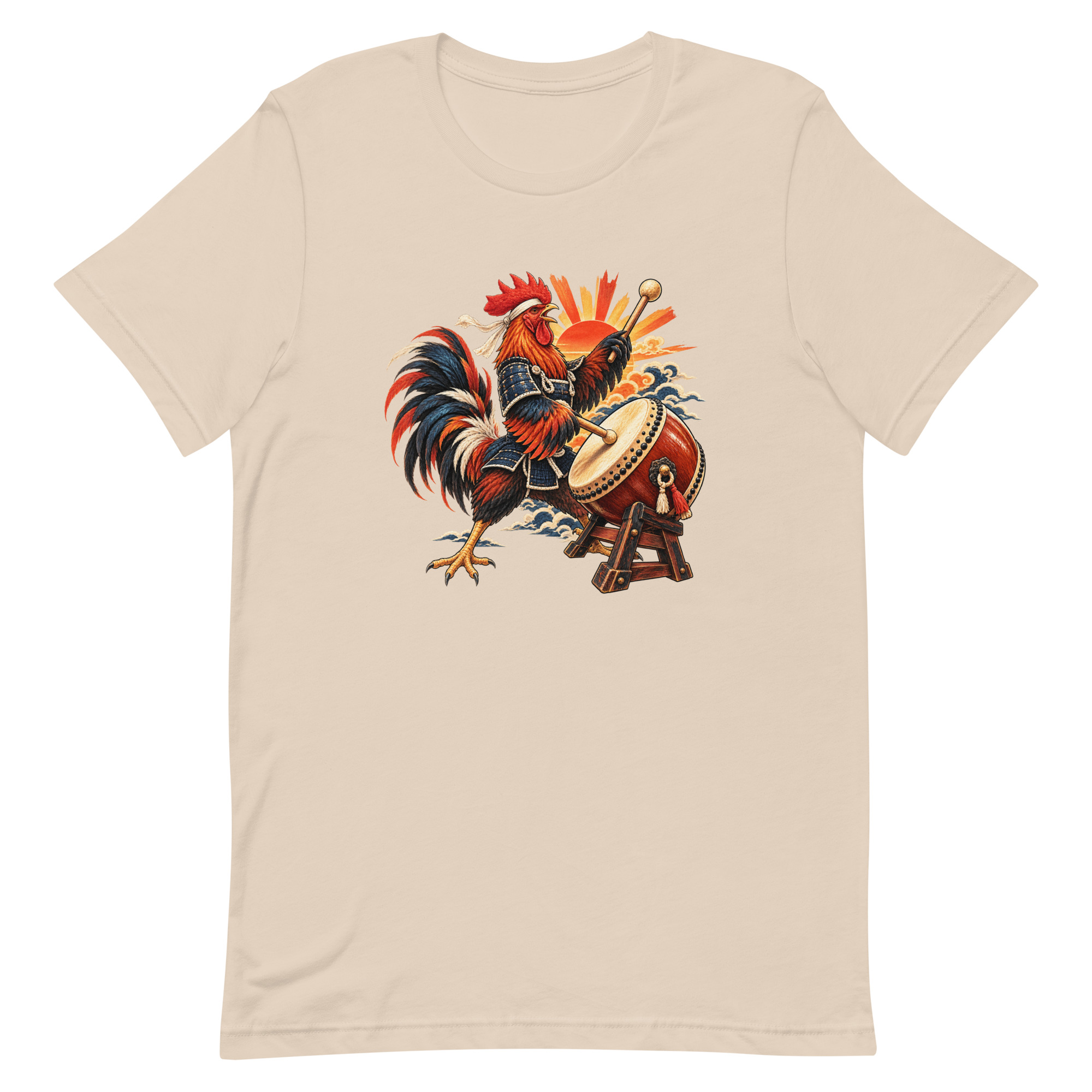 Rooster Samurai Taiko Drum Japanese Art, Japanese Art Tee, Mythology Gift - Image 62