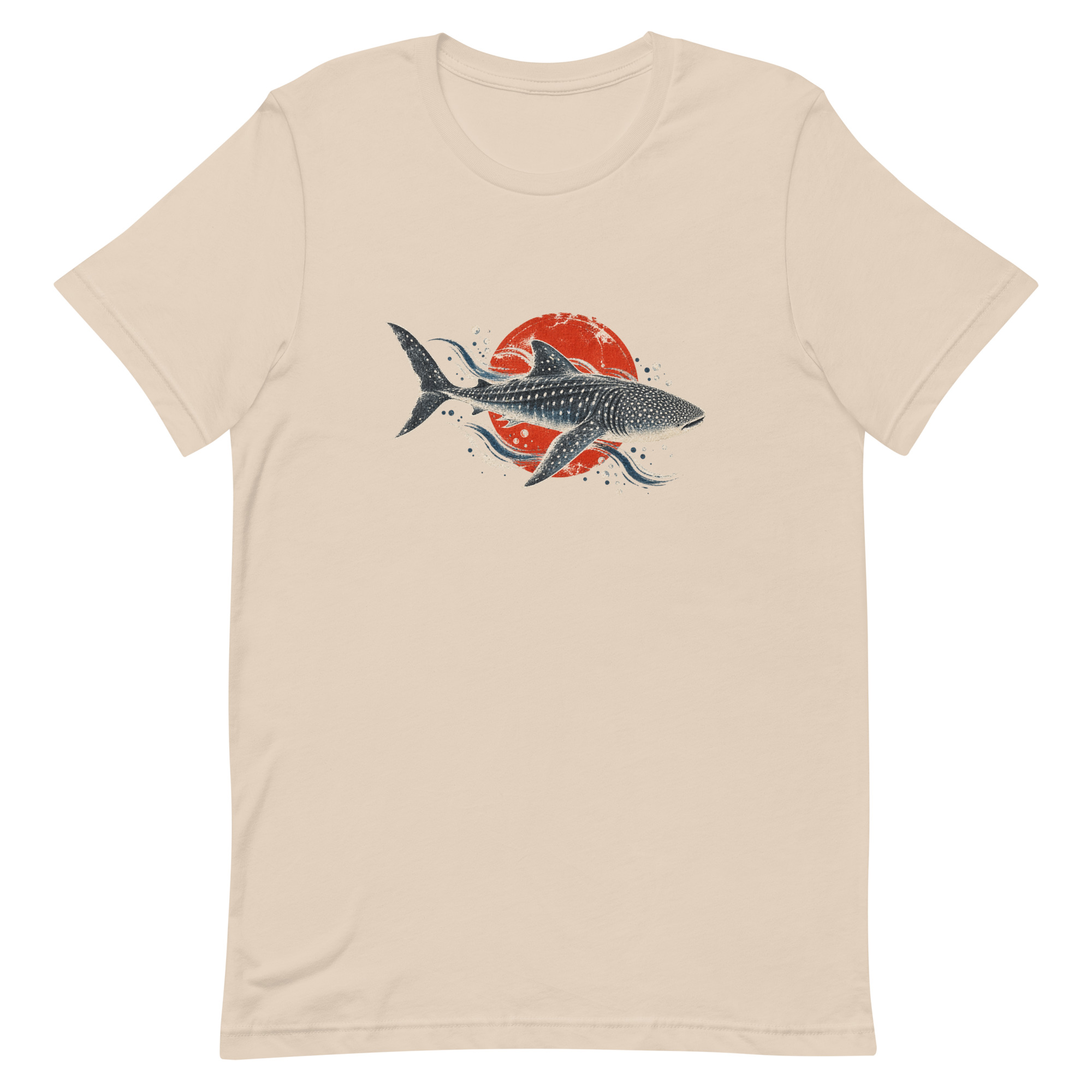 Gyotaku Whale Shark Red Sun Japanese Print, Japanese Art Tee, Mythology Gift - Image 62