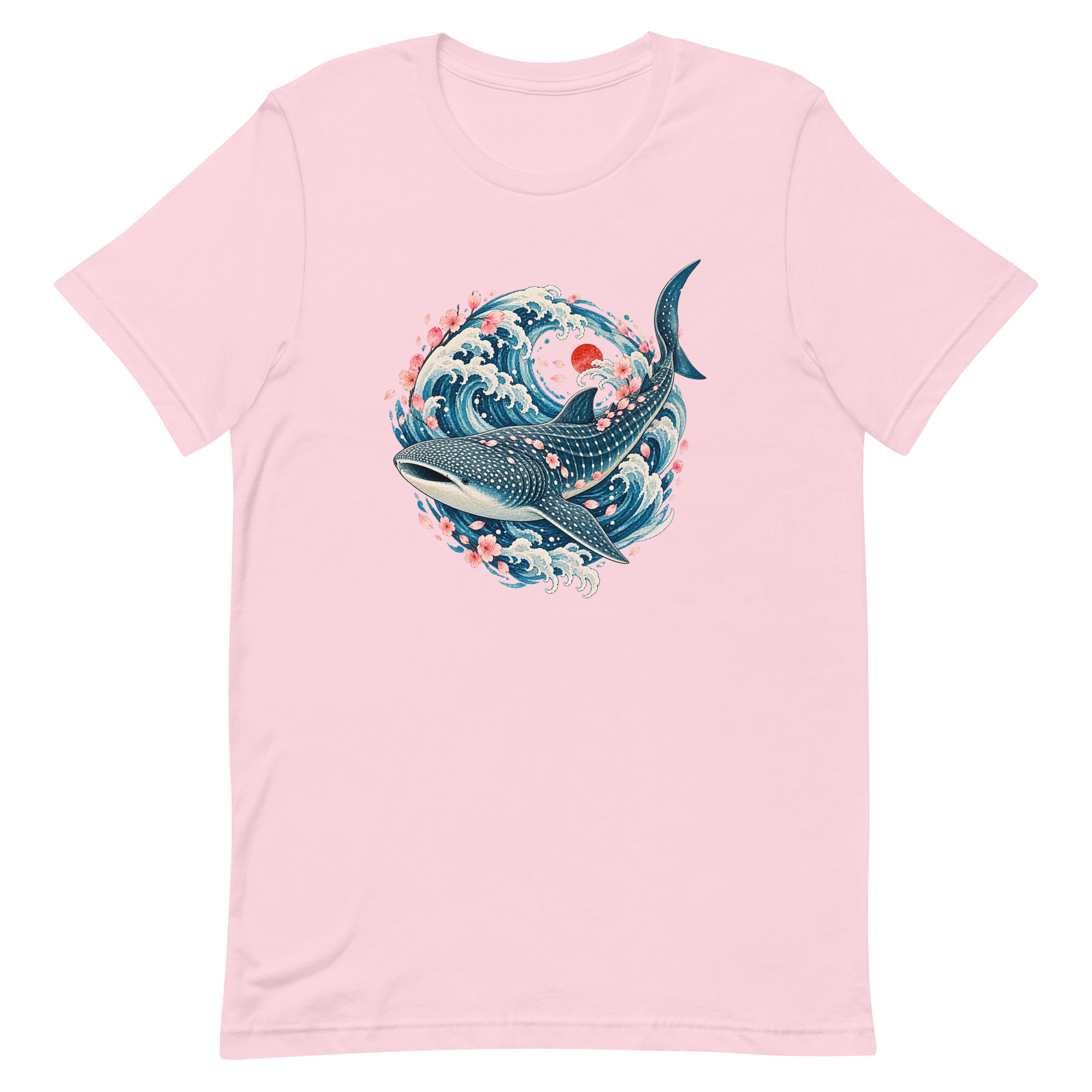 Whale Shark Sakura Current Japanese Art, Japanese Art Tee, Mythology Gift - Image 70