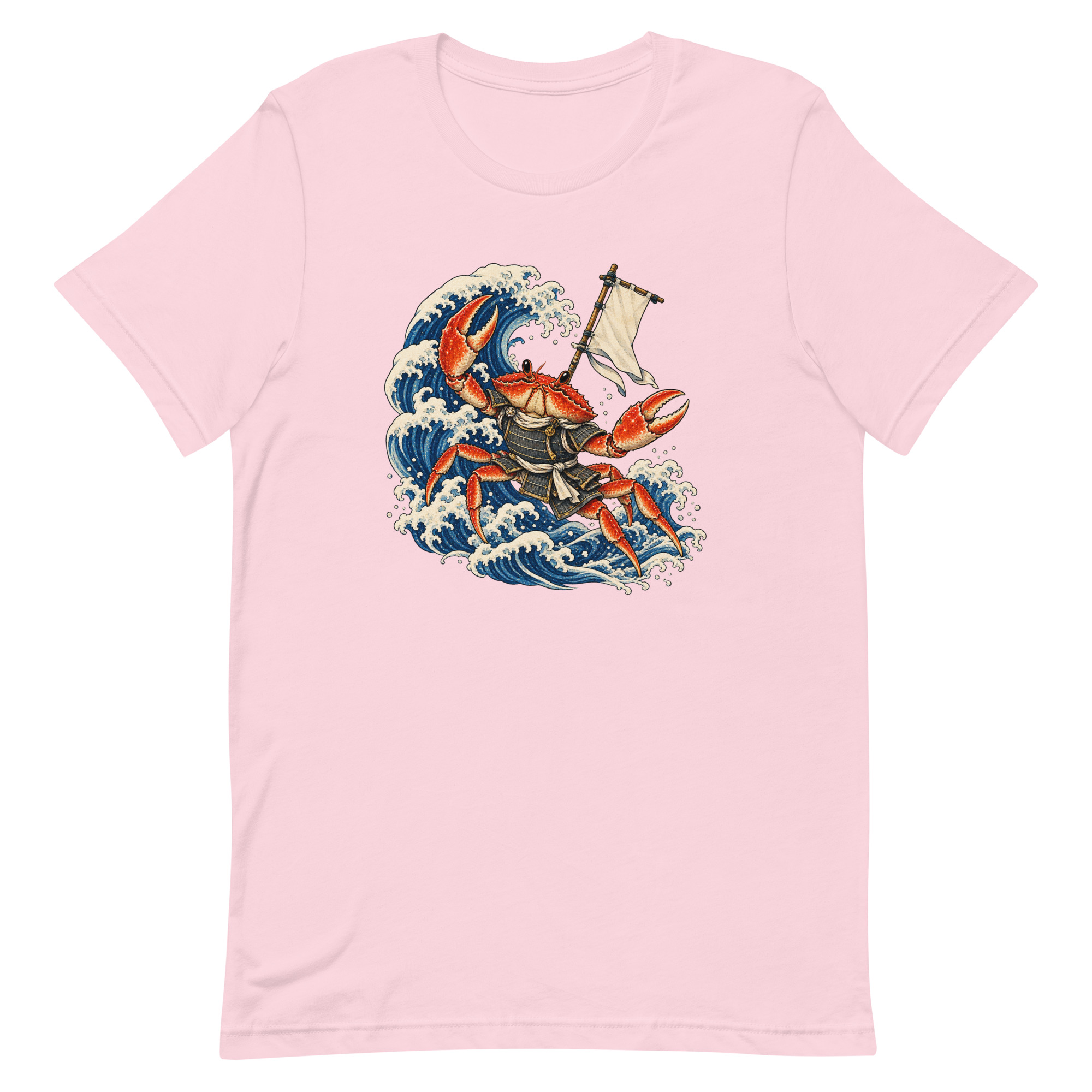 Samurai Crab Great Wave Japanese Warrior Art, Japanese Art Tee, Mythology Gift - Image 70