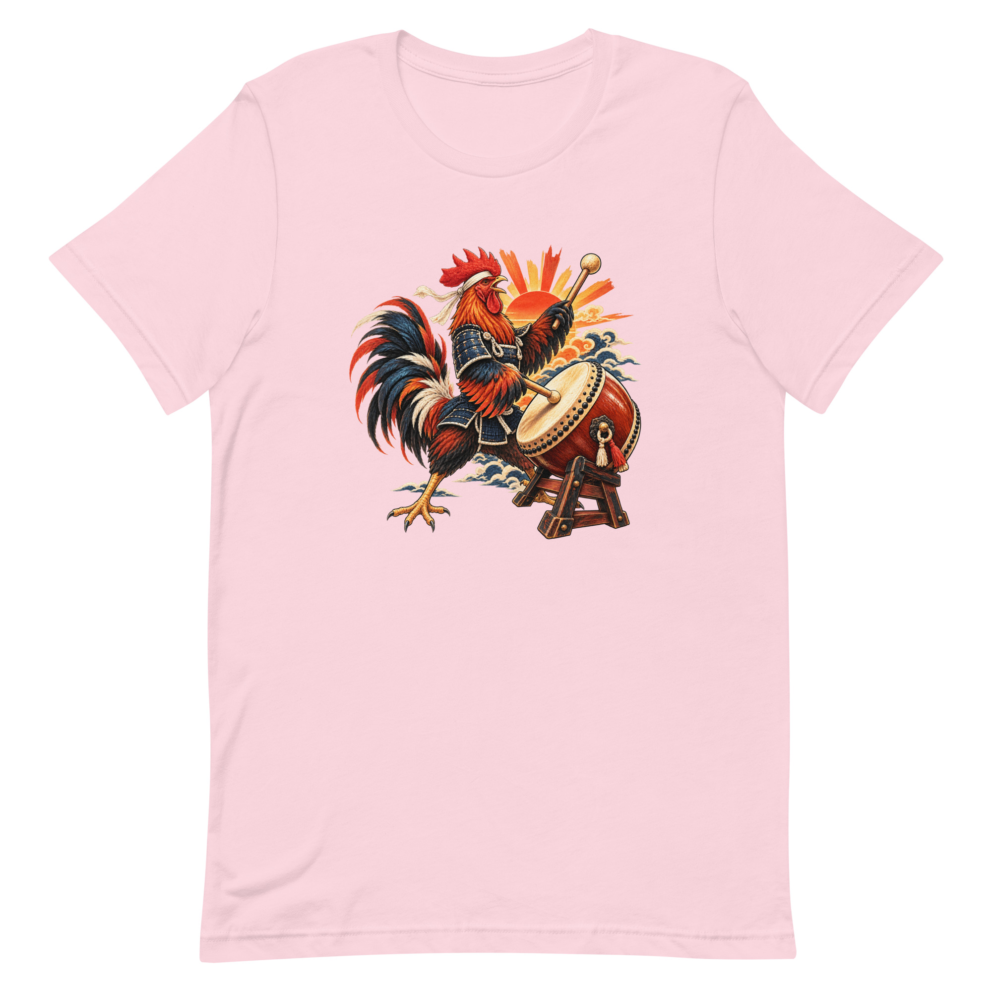 Rooster Samurai Taiko Drum Japanese Art, Japanese Art Tee, Mythology Gift - Image 70